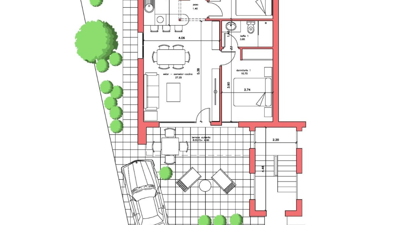 New Build - Bungalow - Fuente Álamo - La Pinilla