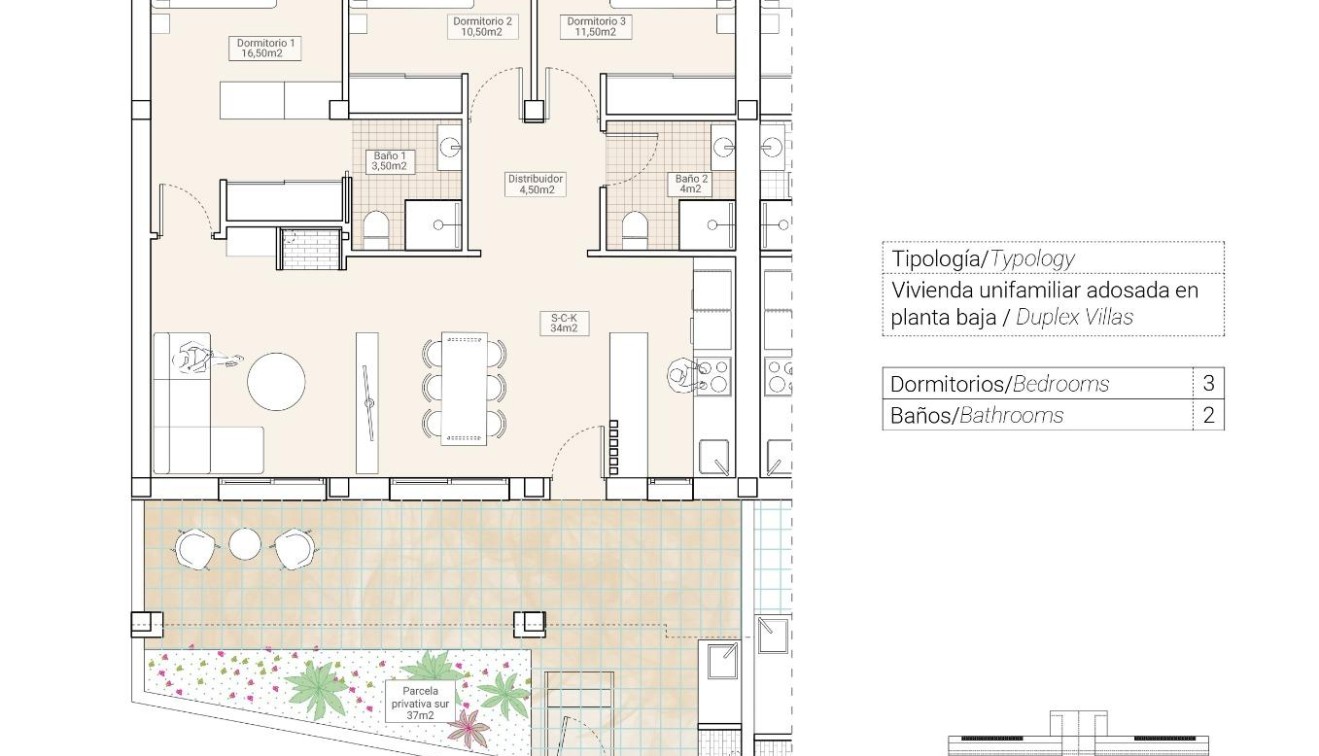 New Build - Bungalow - Hondon de las Nieves - El Salero