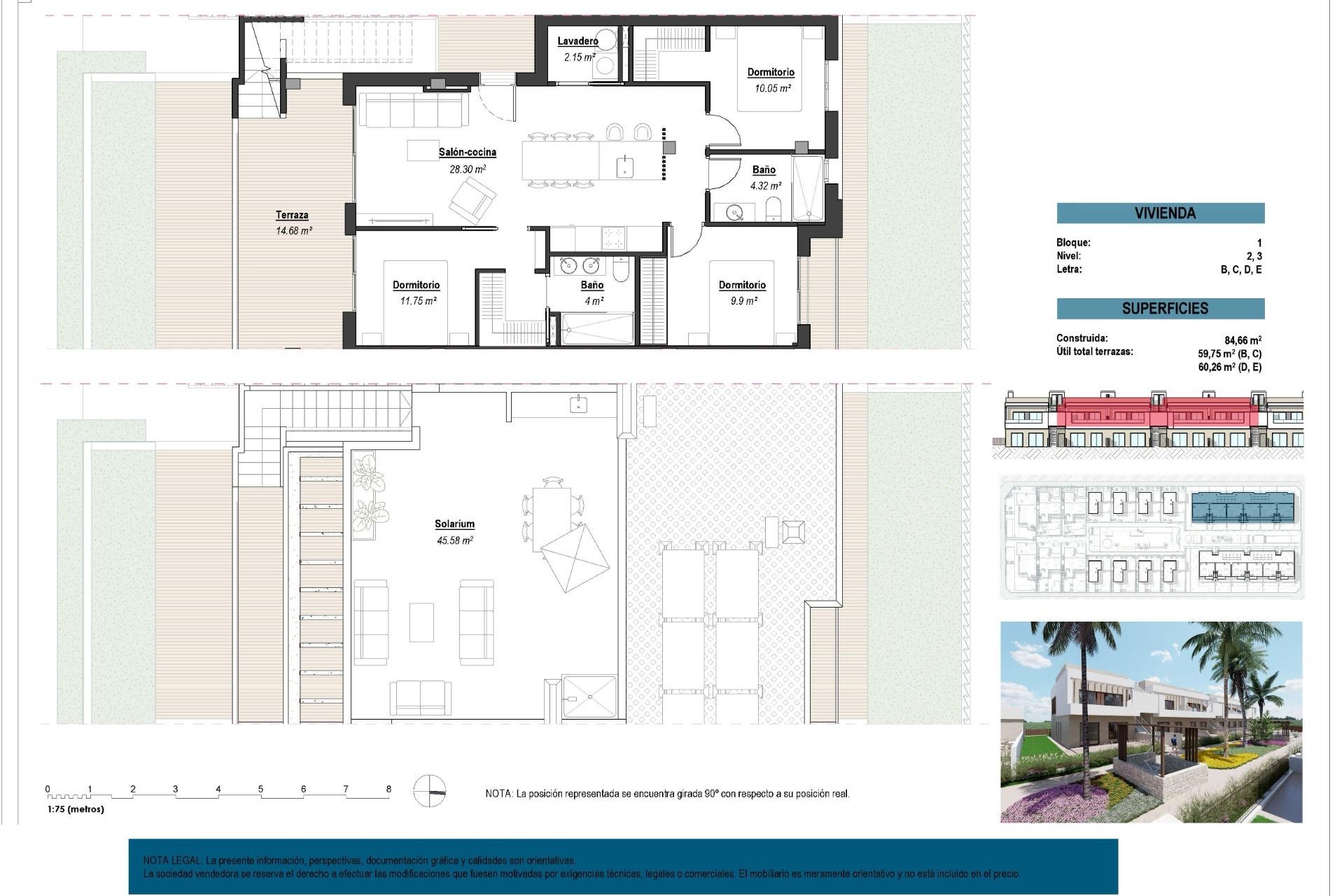 New Build - Bungalow - Los Alcázares - Serena Golf