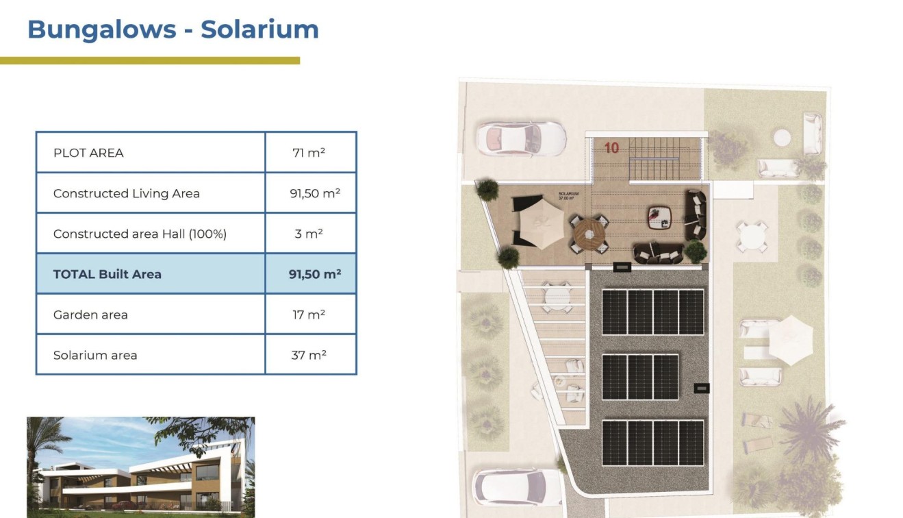 New Build - Bungalow - Orihuela costa - La Ciñuelica