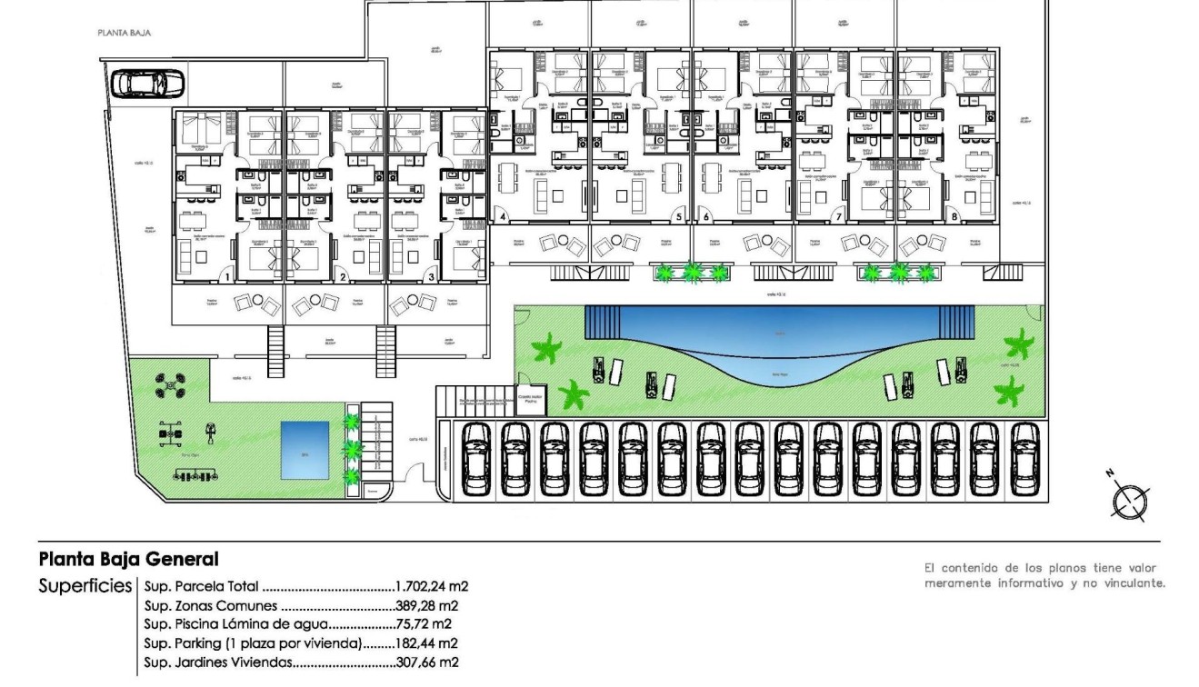 New Build - Bungalow - Pilar de La Horadada - Parque Ramon eugenio Escudero