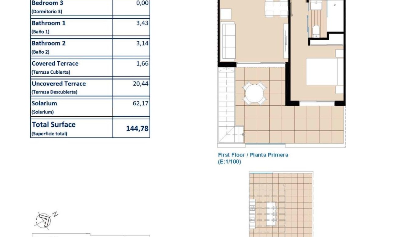 New Build - Bungalow - Pilar de La Horadada - Polideportivo