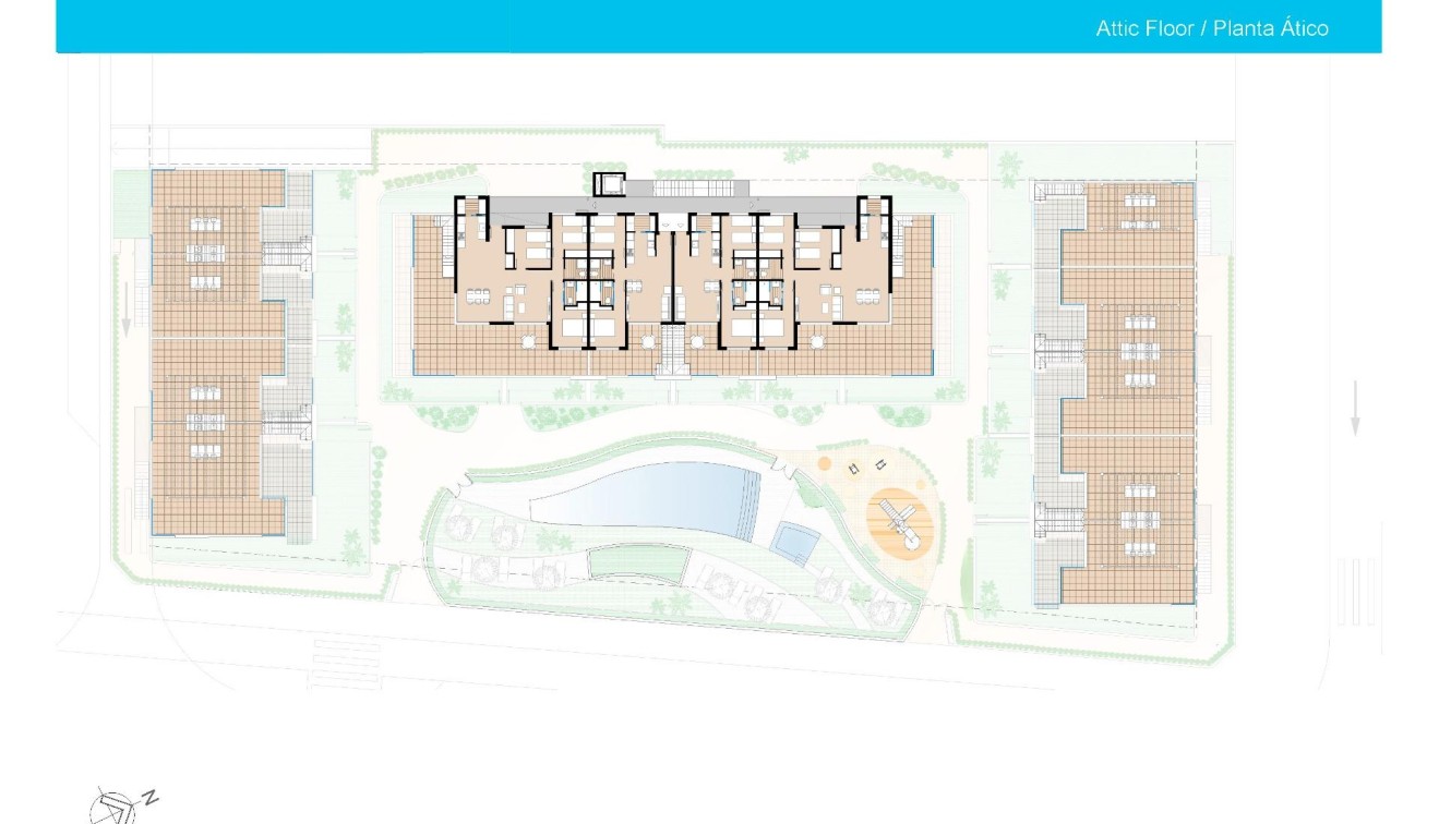 New Build - Bungalow - Pilar de La Horadada - Polideportivo