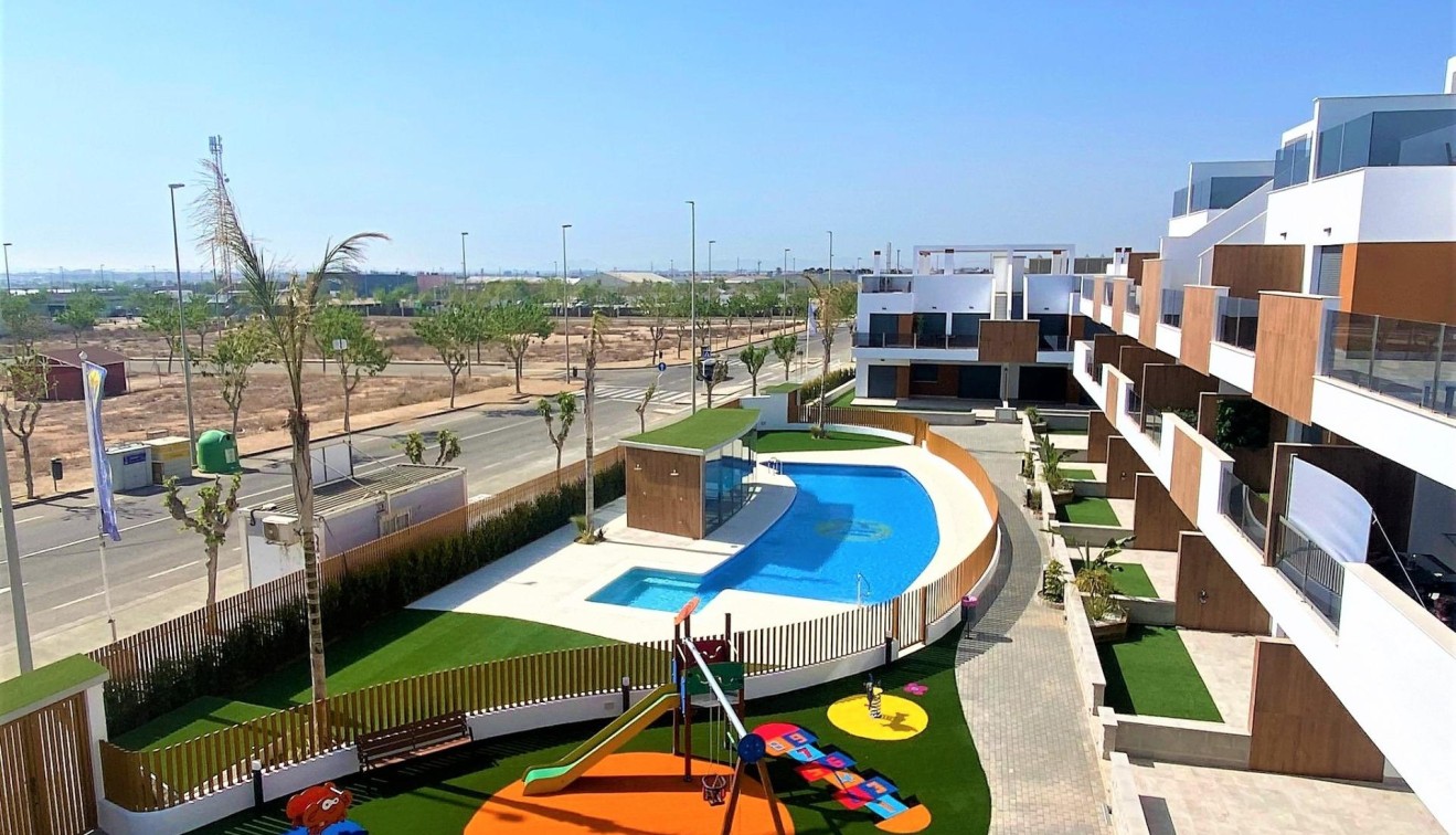 New Build - Bungalow - Pilar de La Horadada - Polideportivo