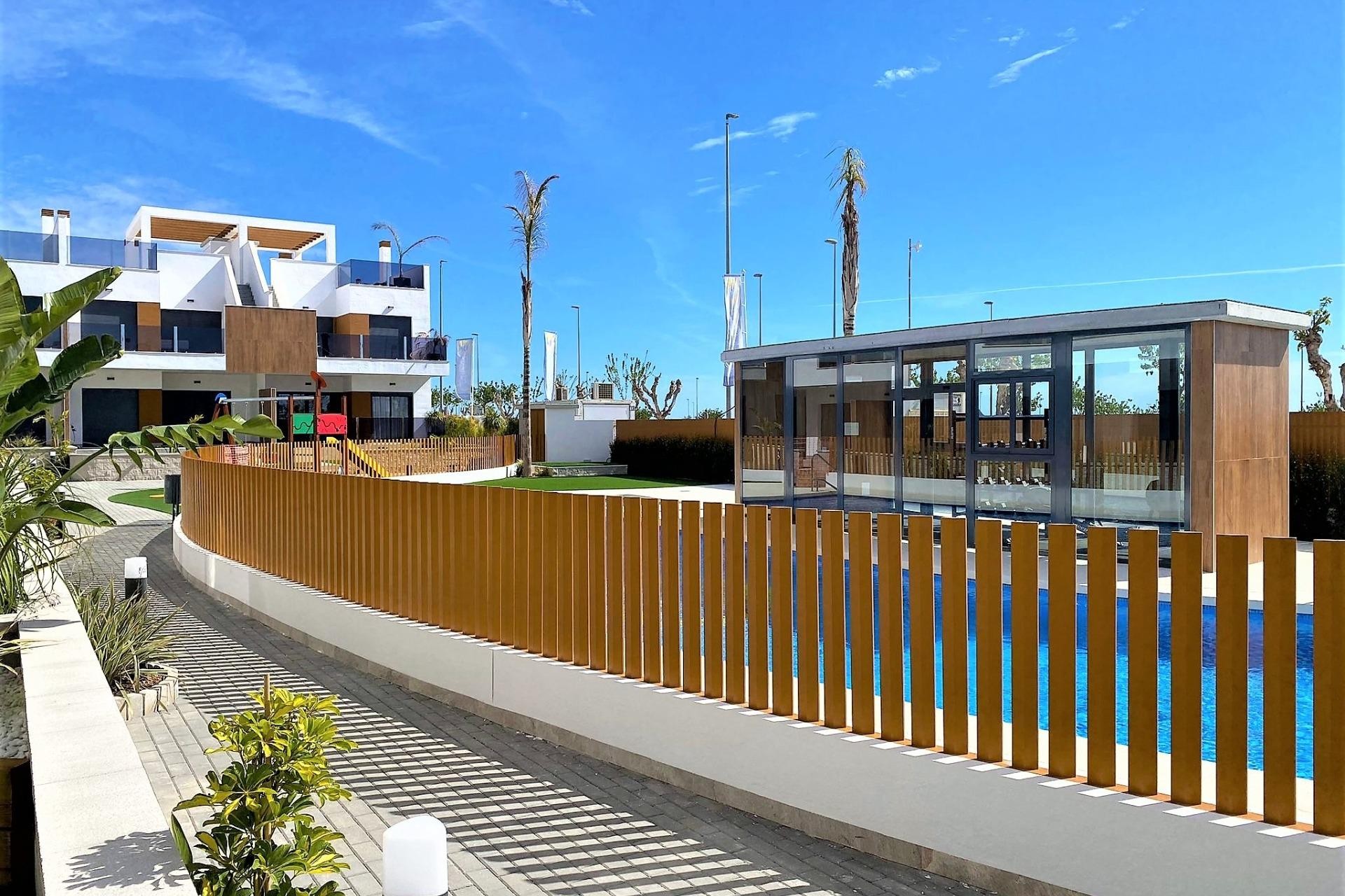 New Build - Bungalow - Pilar de La Horadada - Polideportivo