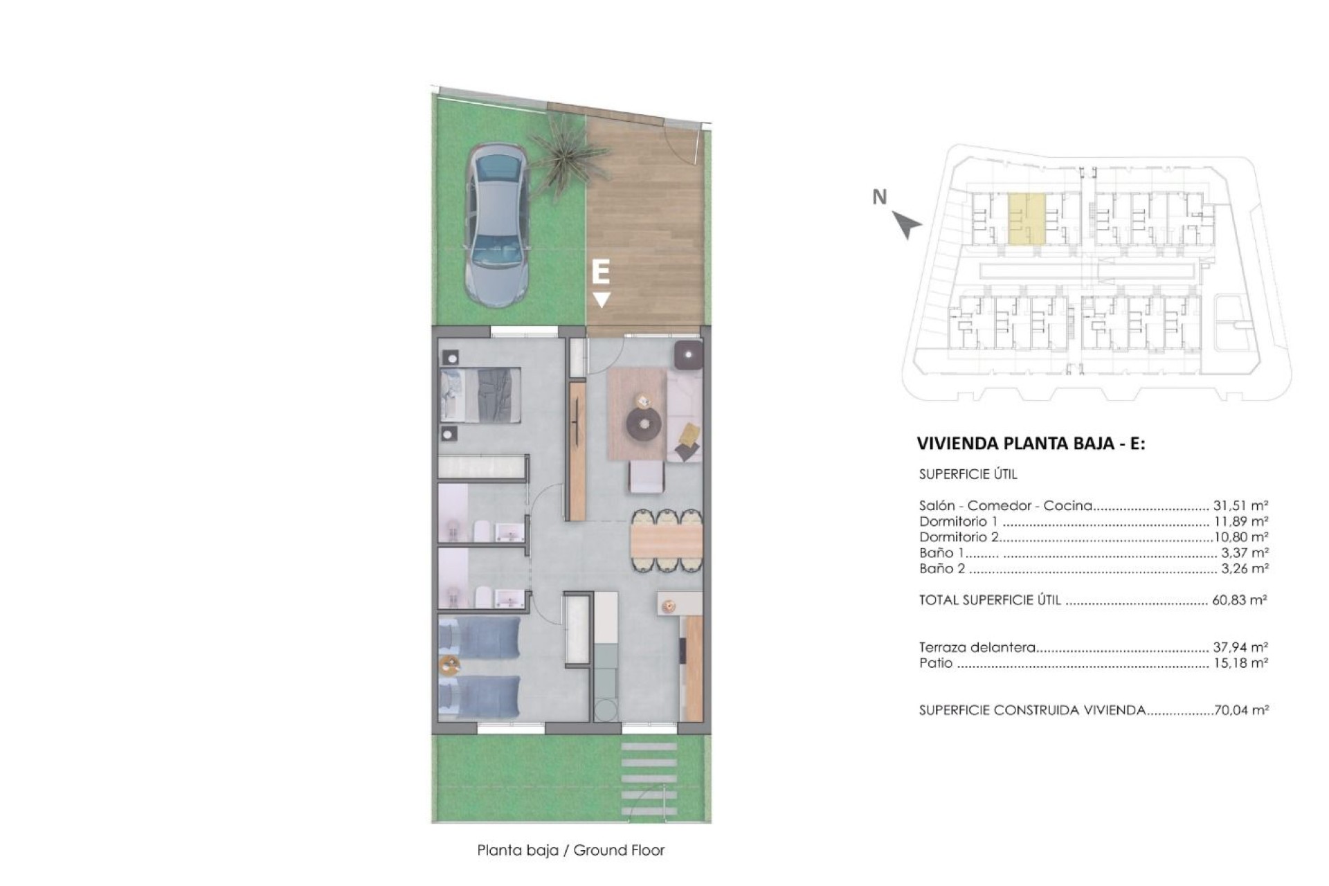 New Build - Bungalow - Pilar de La Horadada - pueblo