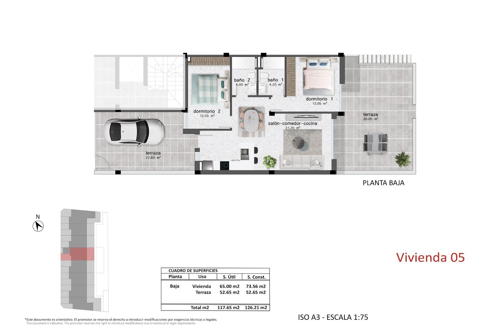 New Build - Bungalow - Pilar de La Horadada - pueblo