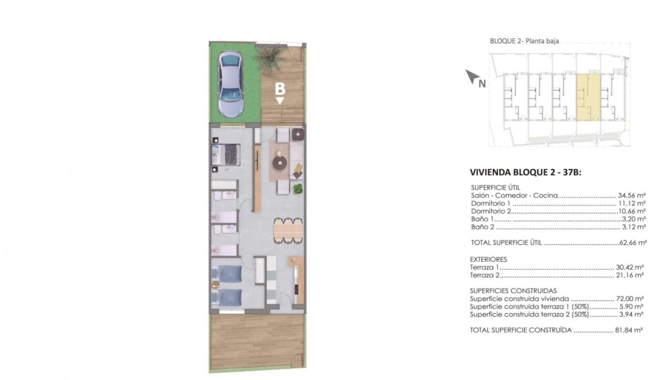 New Build - Bungalow - Pilar de La Horadada - pueblo