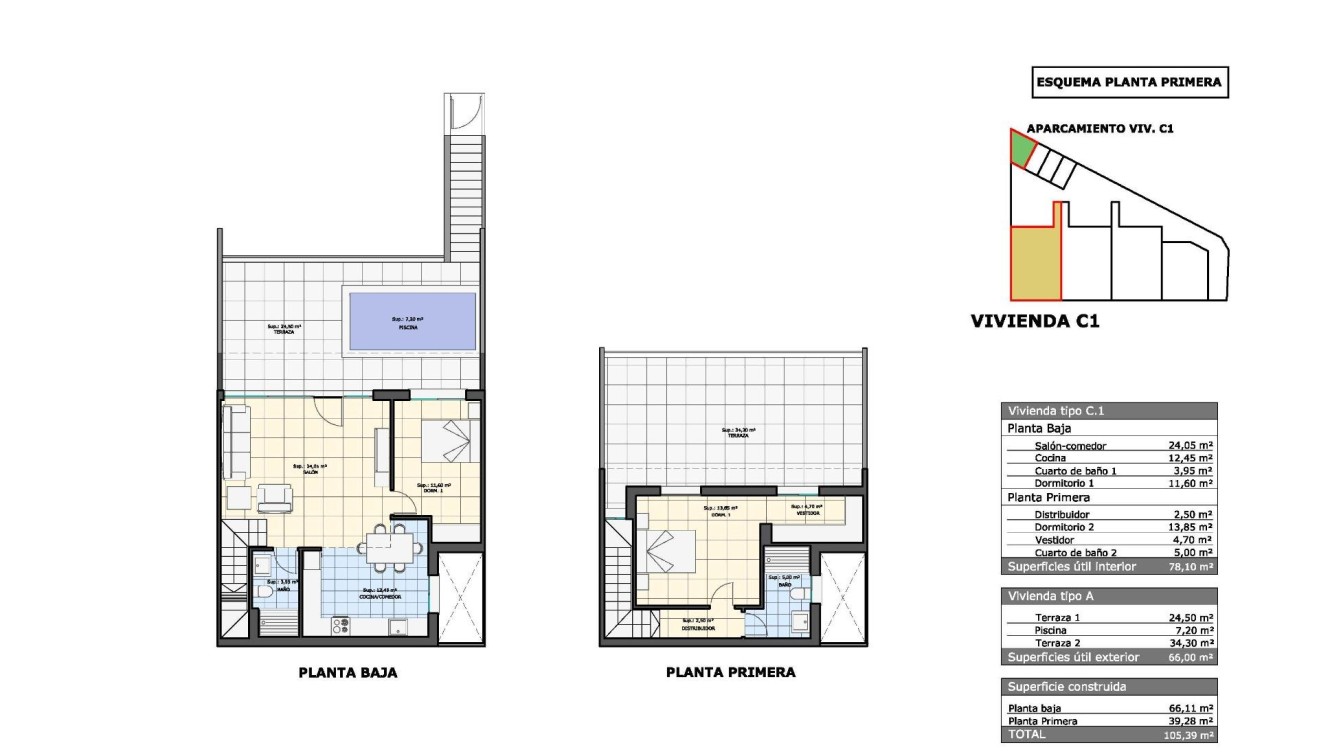 New Build - Bungalow - Pilar de La Horadada - pueblo