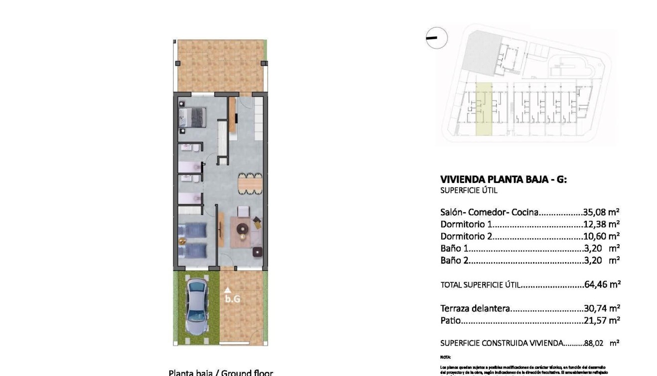 New Build - Bungalow - Pilar de La Horadada - pueblo