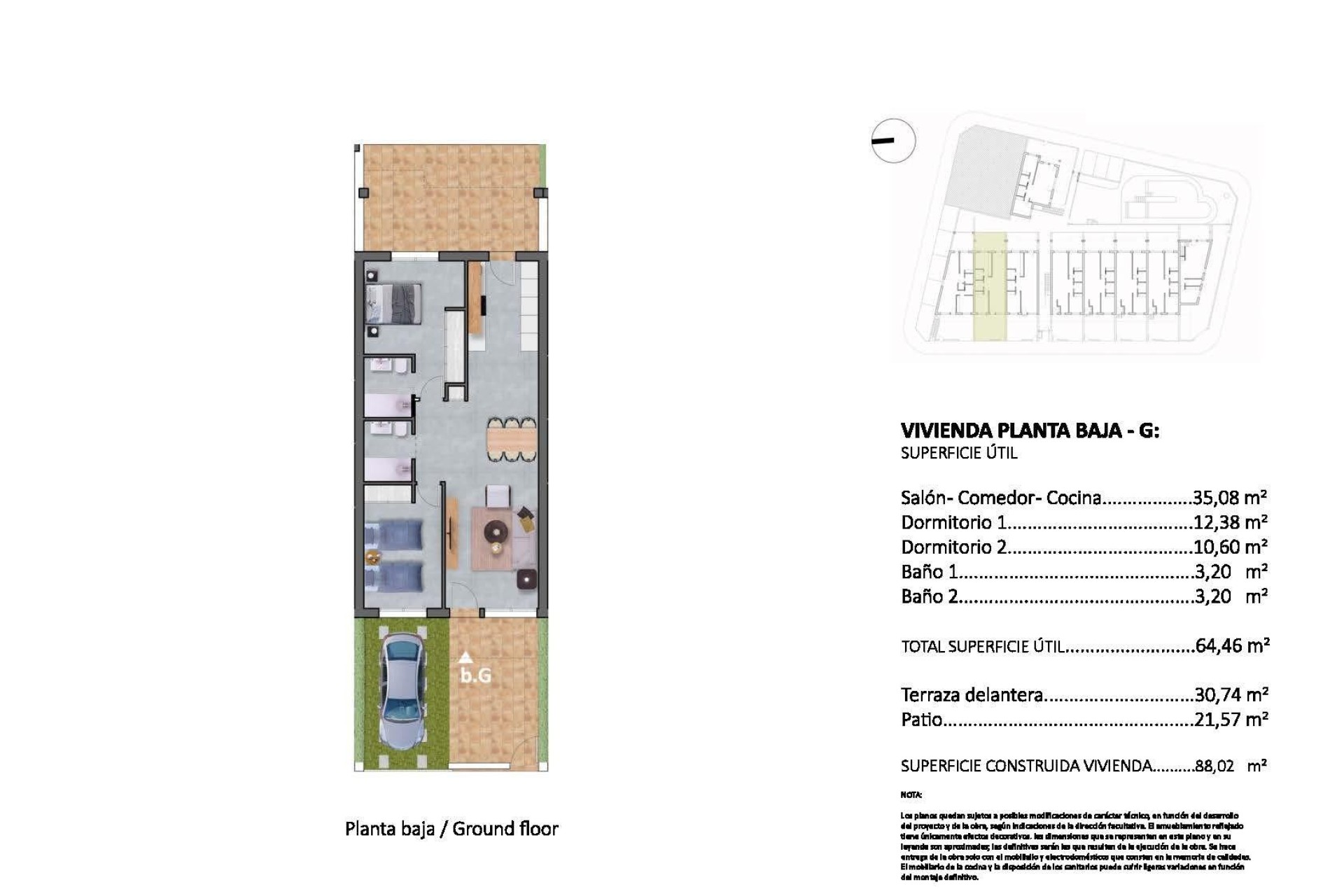 New Build - Bungalow - Pilar de La Horadada - pueblo