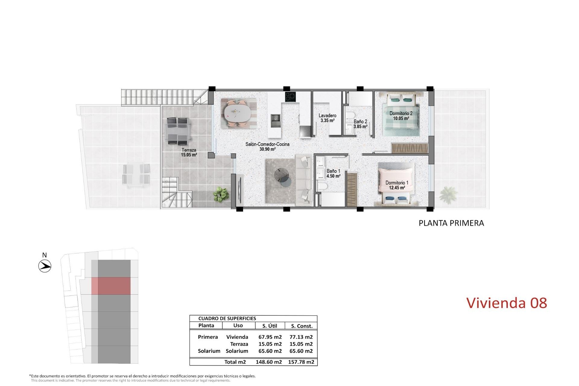 New Build - Bungalow - Pilar de La Horadada - pueblo