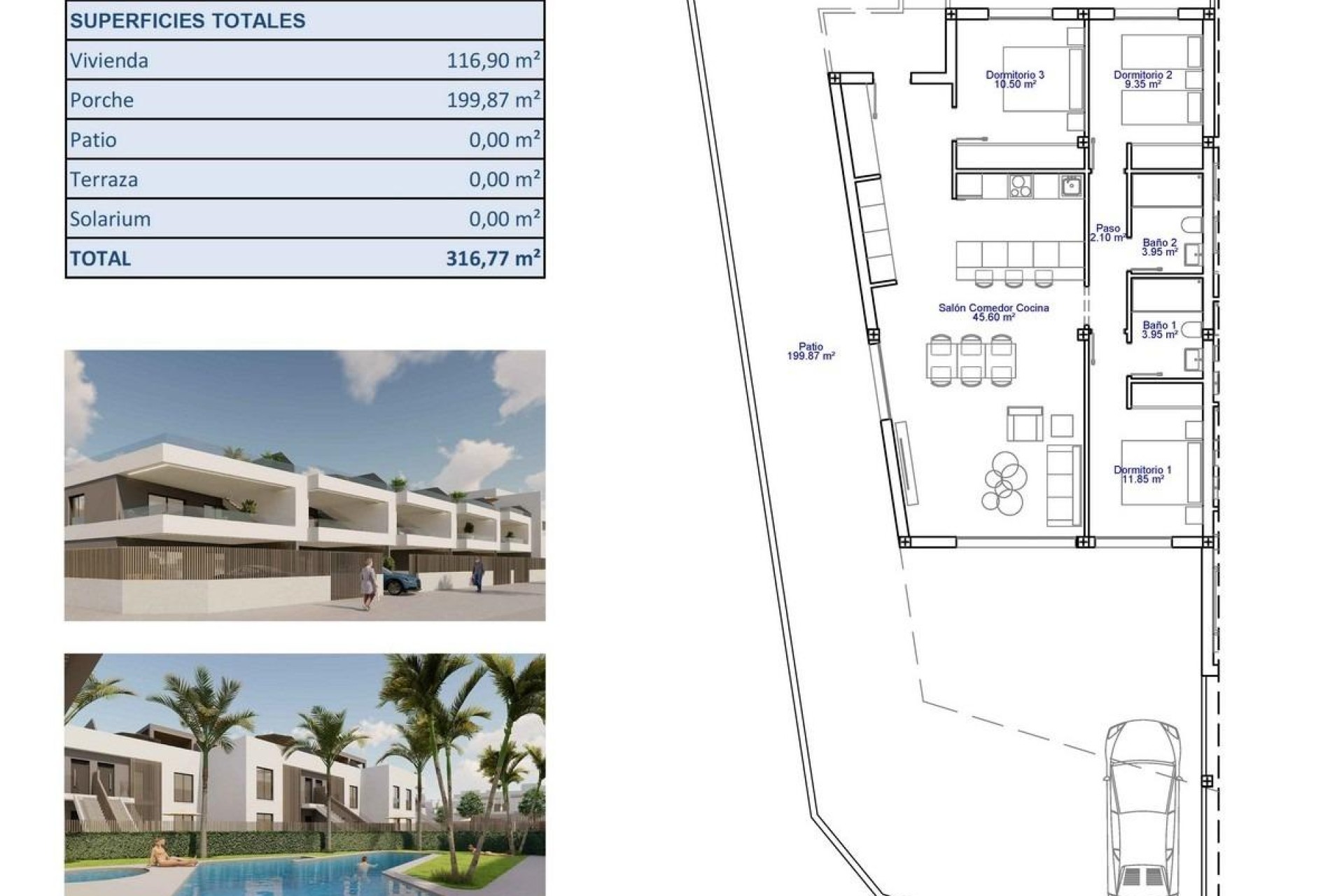 New Build - Bungalow - Pilar de La Horadada - pueblo