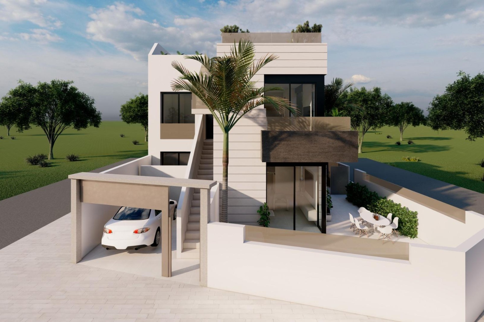 New Build - Bungalow - Pilar de La Horadada - pueblo