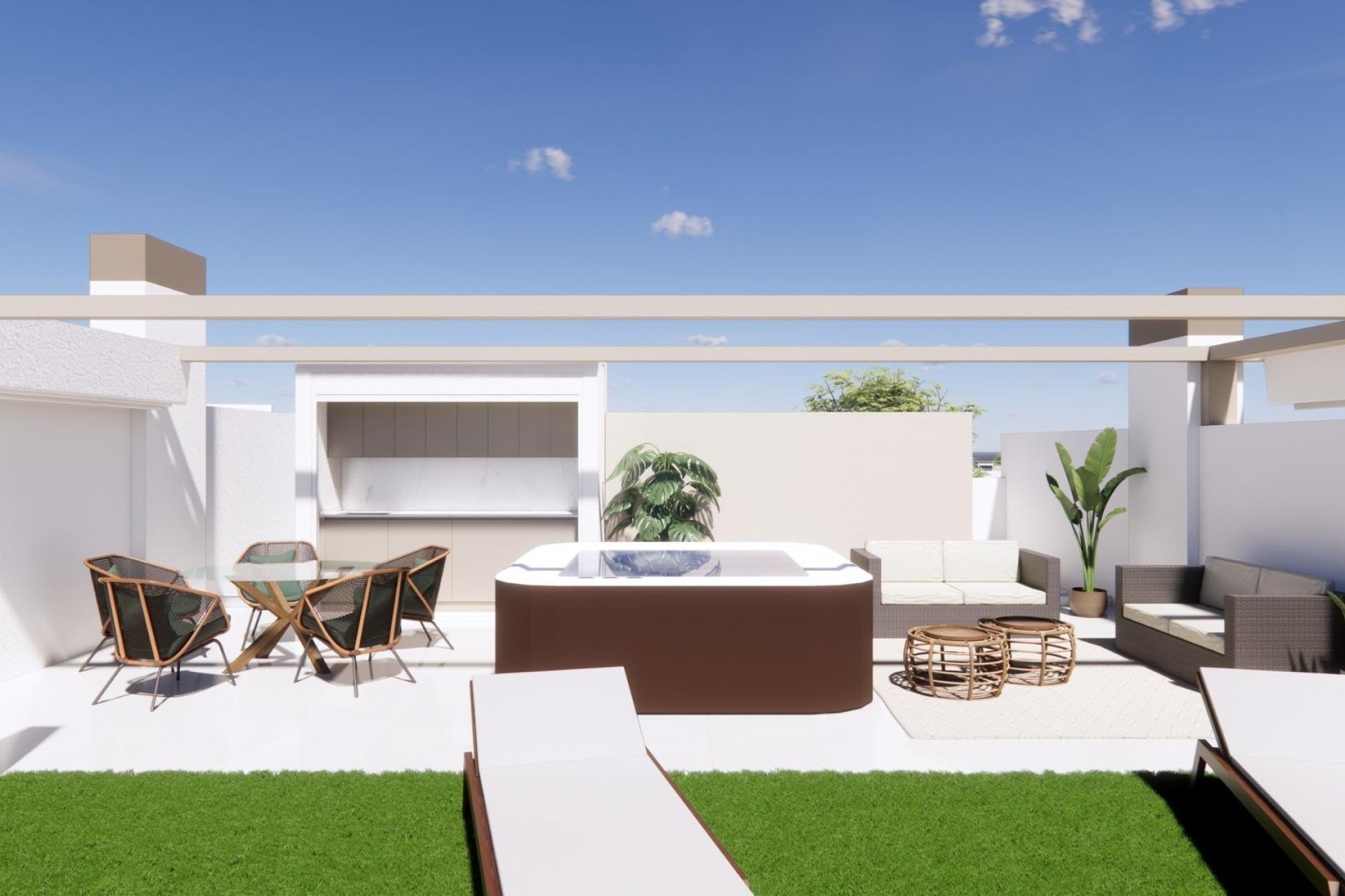 New Build - Bungalow - Pilar de La Horadada - pueblo