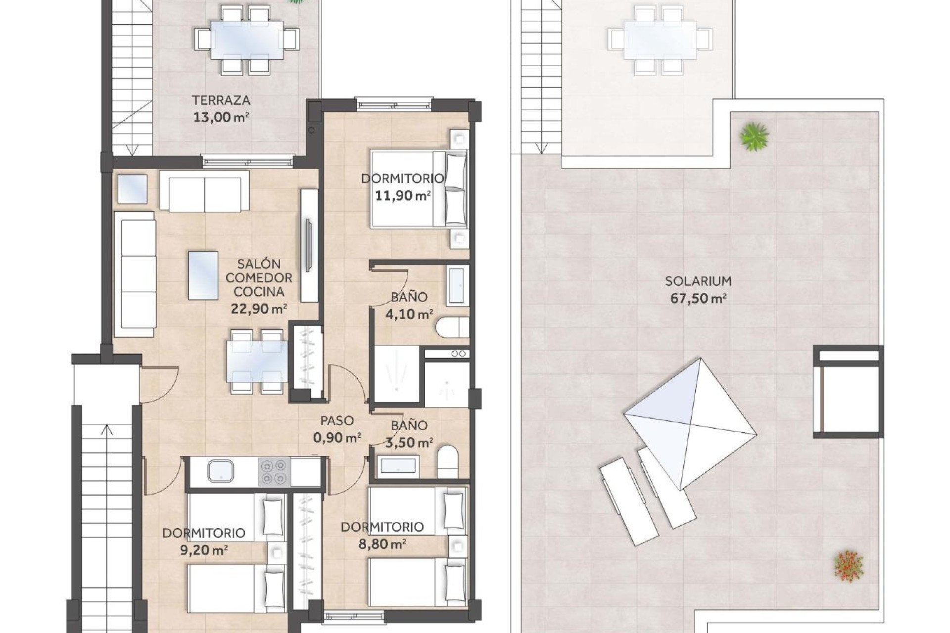 New Build - Bungalow - San Miguel - La Cañada