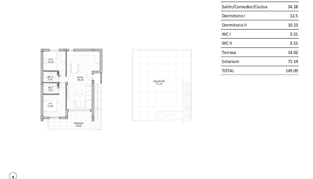 New Build - Bungalow - San Miguel - Pueblo