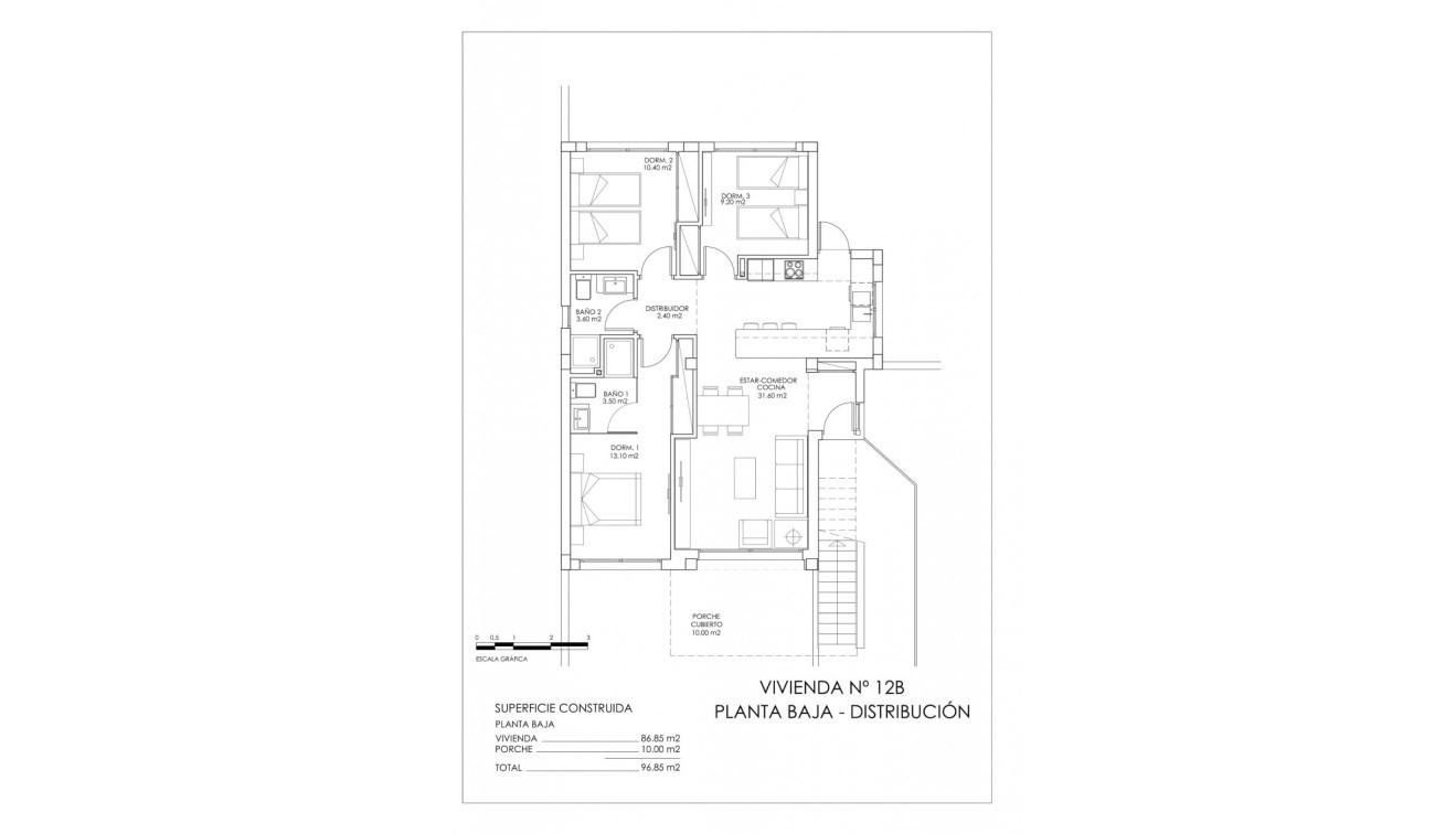 New Build - Bungalow - San Miguel - Urbanizaciones