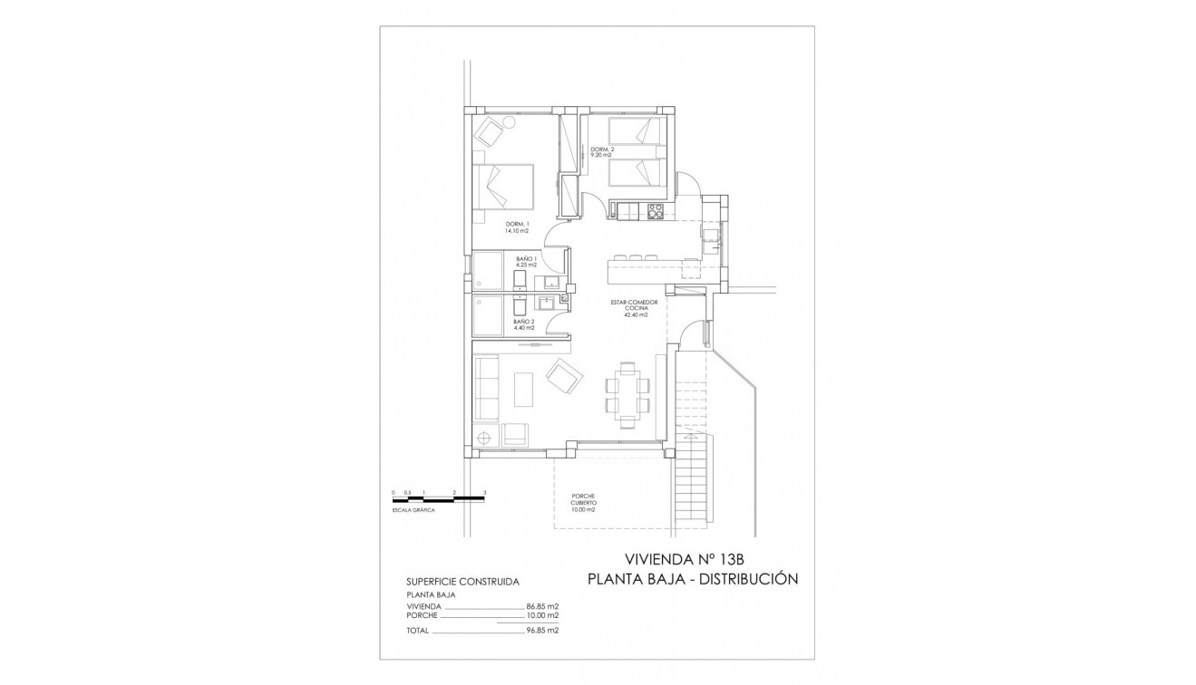 New Build - Bungalow - San Miguel - VistaBella Golf