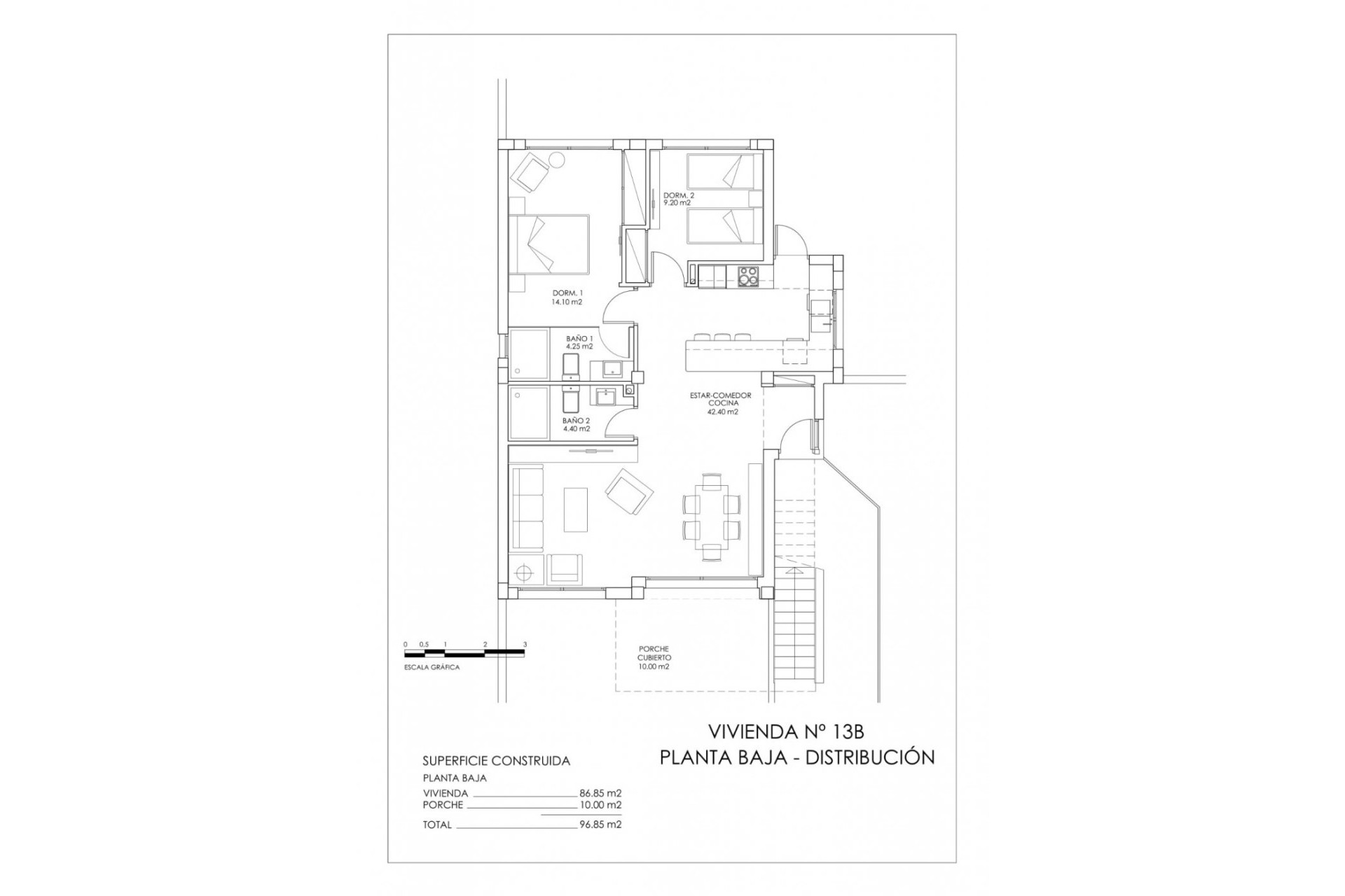 New Build - Bungalow - San Miguel - VistaBella Golf