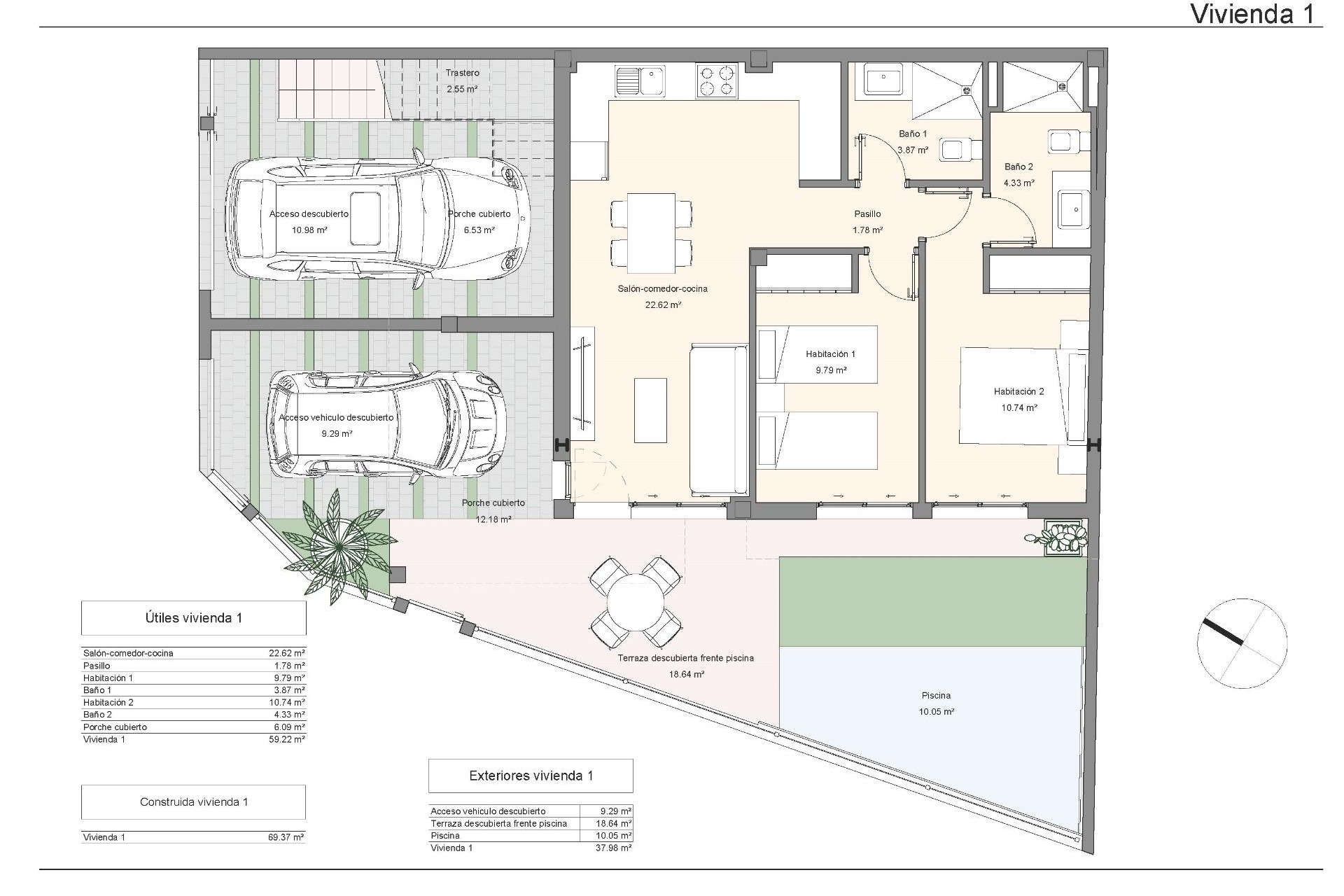 New Build - Bungalow - San Pedro del Pinatar - Lo Pagan, San Pedro del Pinatar