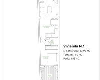 New Build - Bungalow - San Pedro del Pinatar - Los antolinos