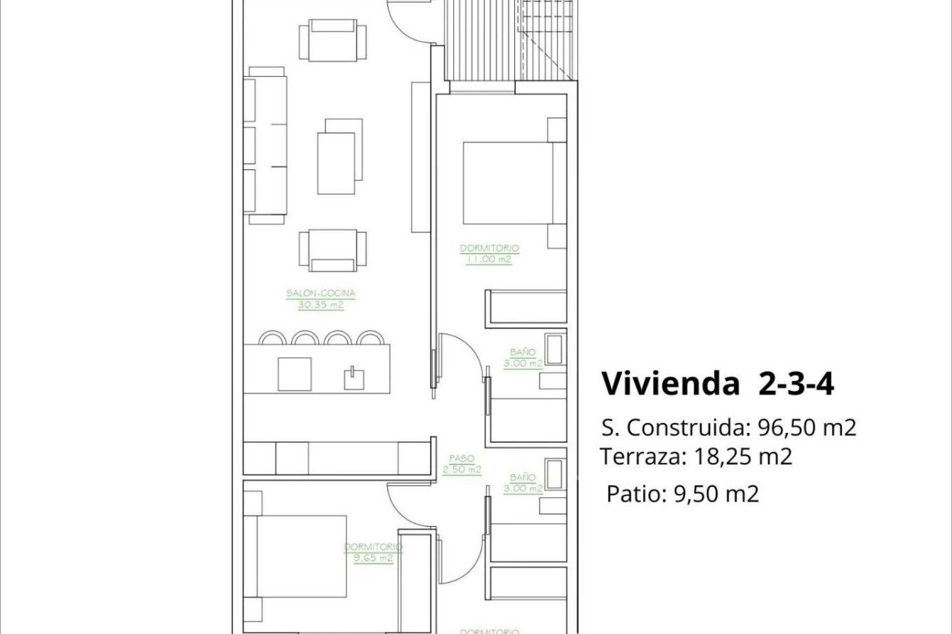 New Build - Bungalow - San Pedro del Pinatar - Los antolinos