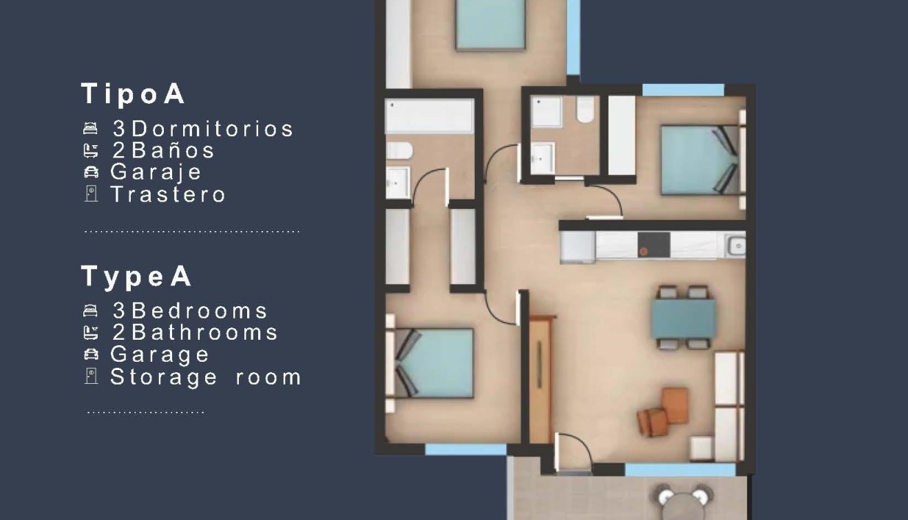 New Build - Bungalow - San Pedro del Pinatar - Los Pinos