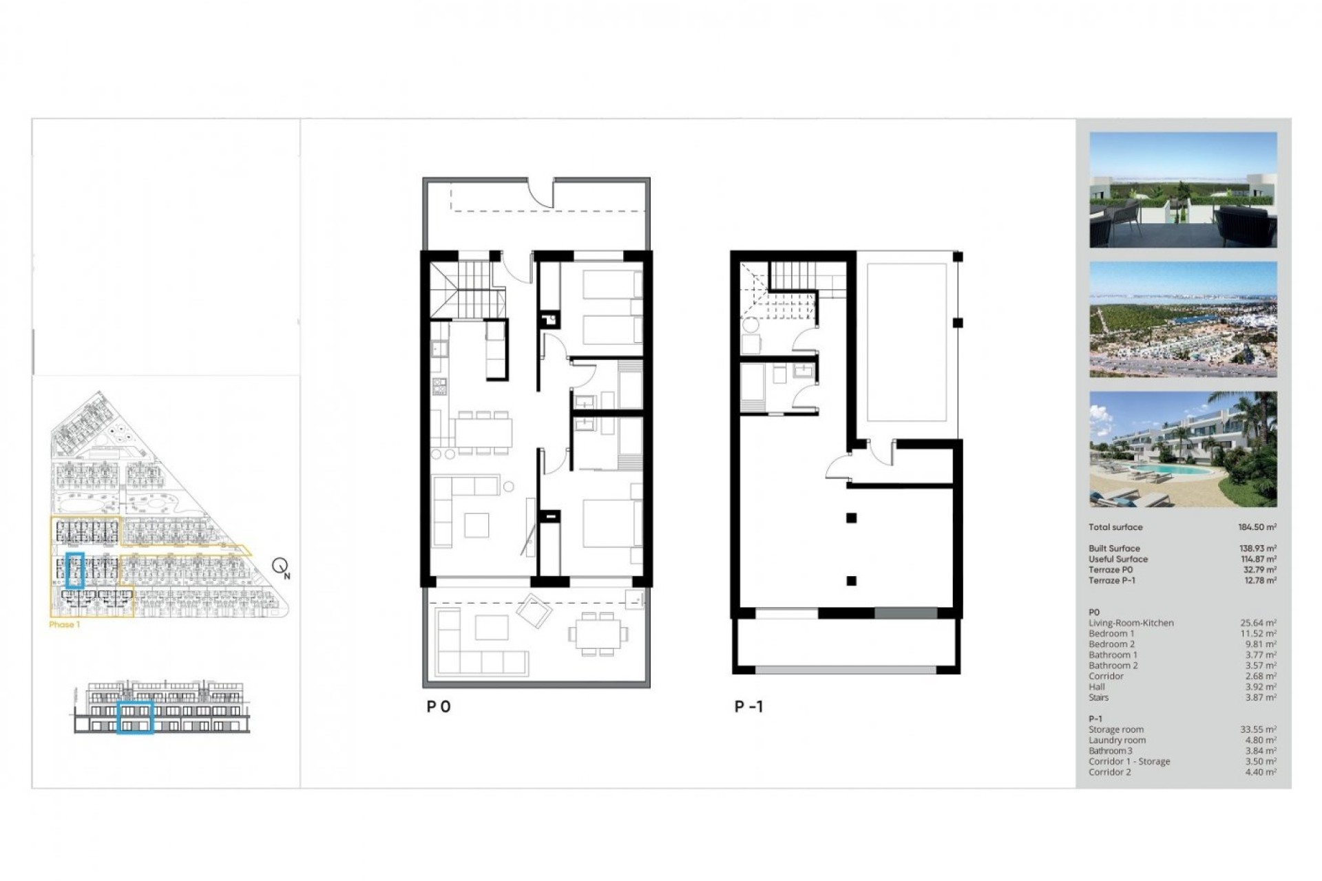 New Build - Bungalow - Torrevieja - Lago jardin