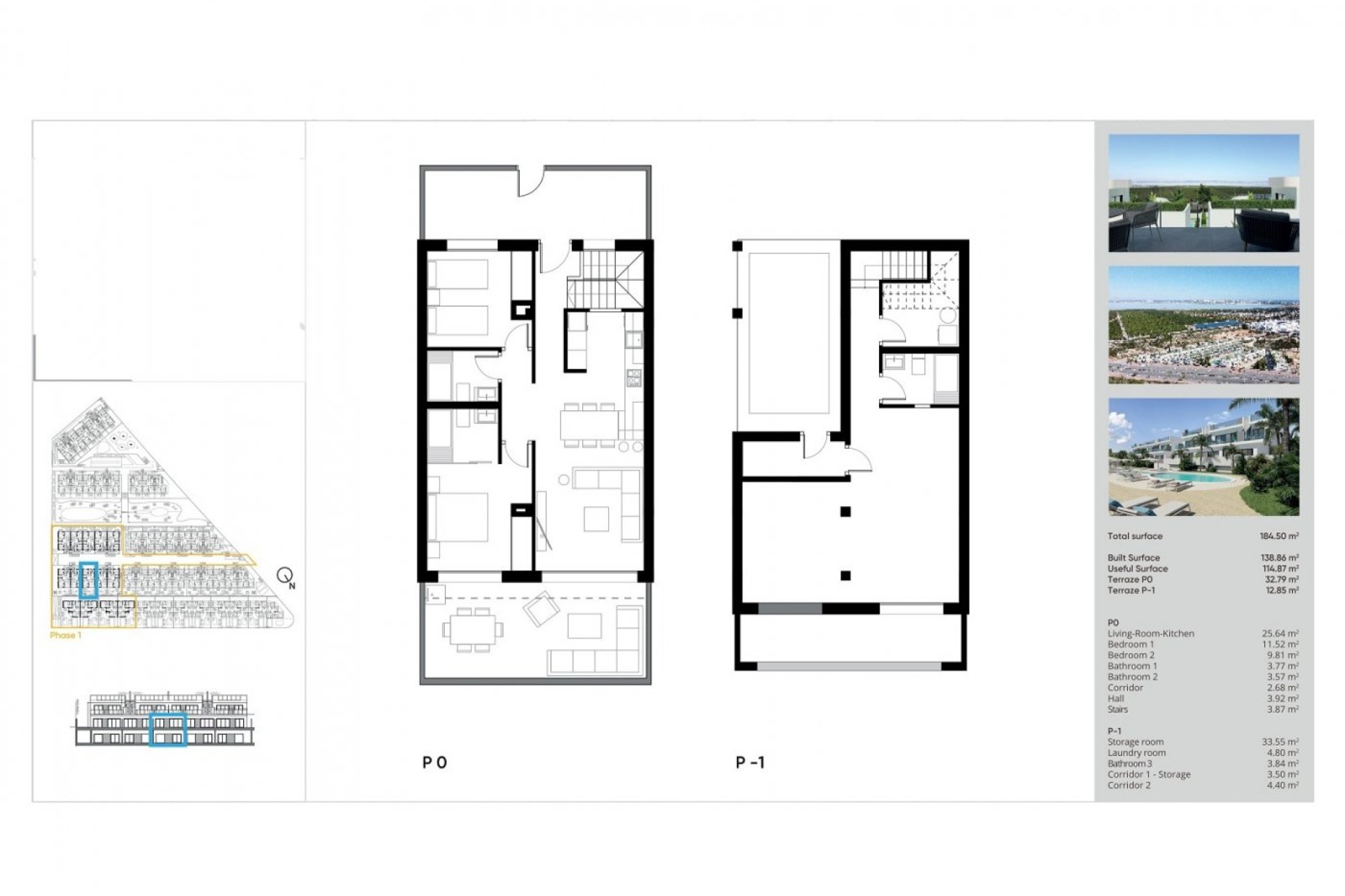 New Build - Bungalow - Torrevieja - Lago jardin