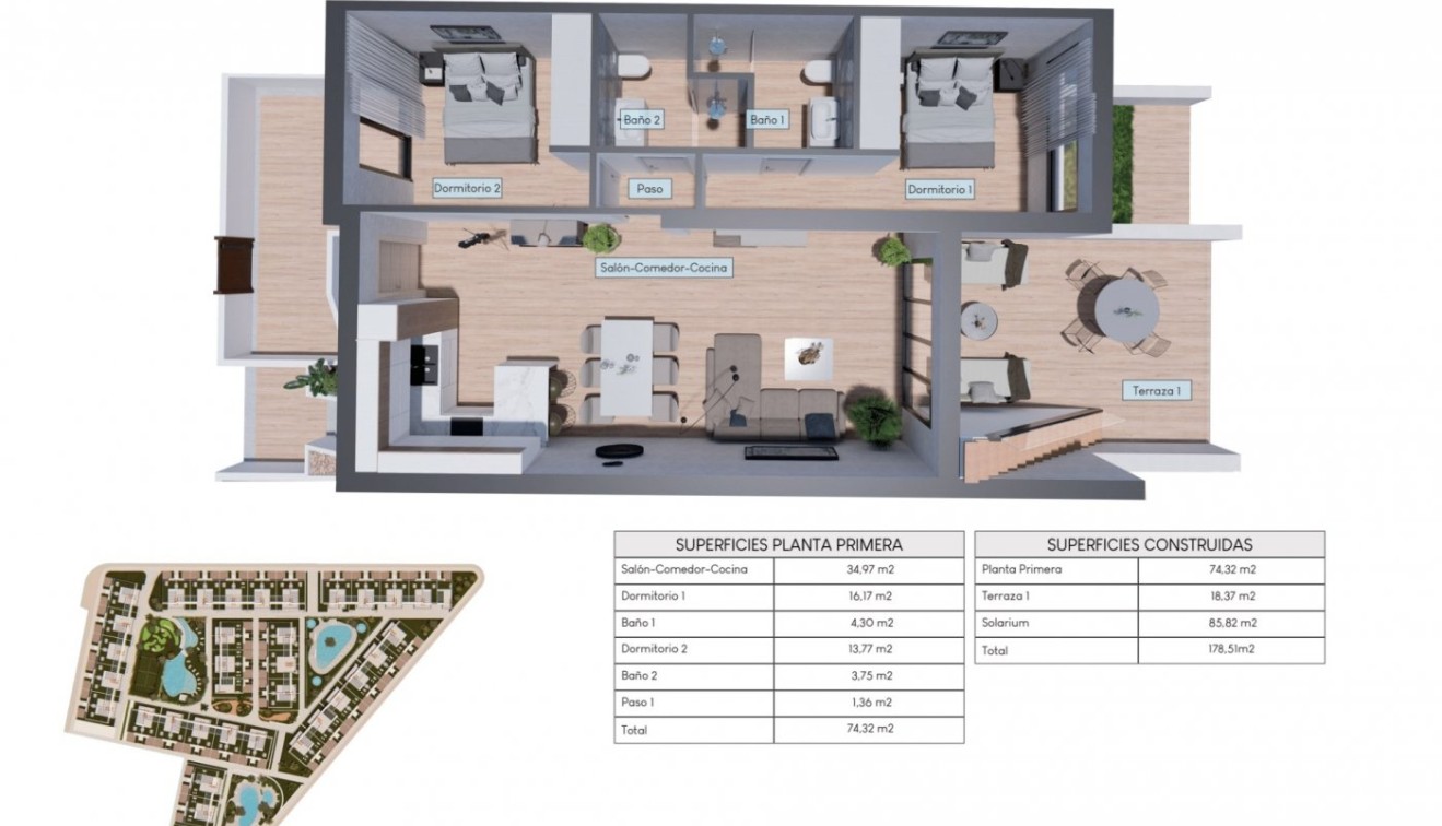 New Build - Bungalow - Torrevieja - Los Balcones