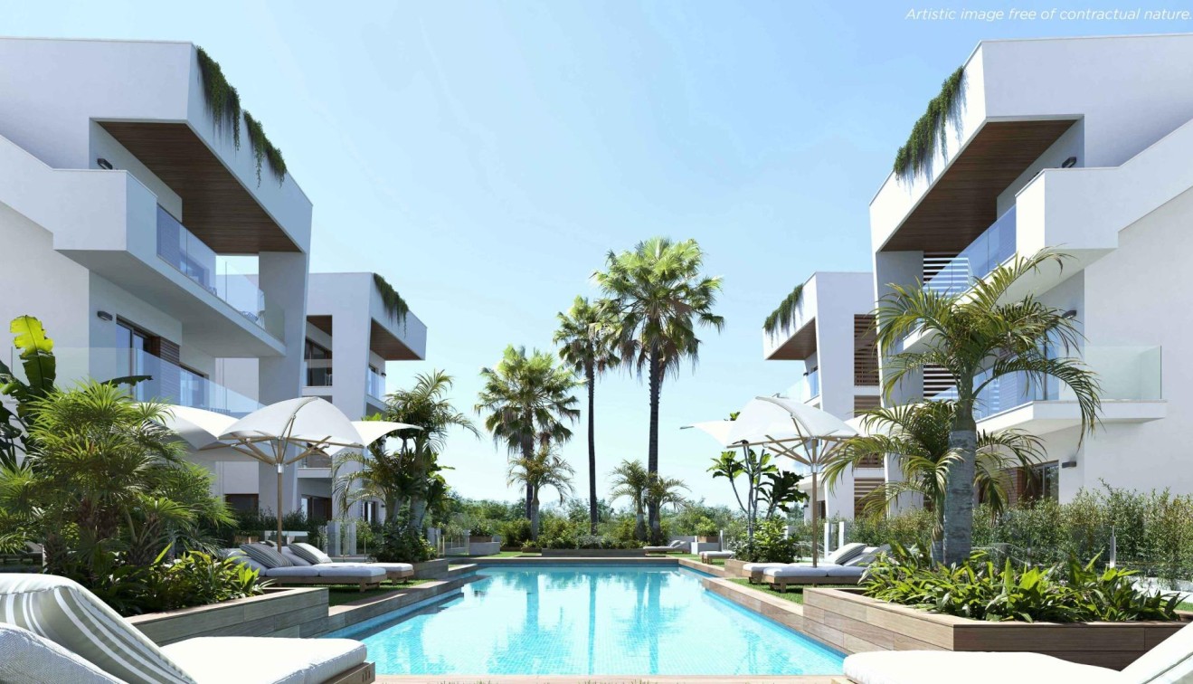 New Build - Ground floor apartment - Los Alcázares - Parque Diana
