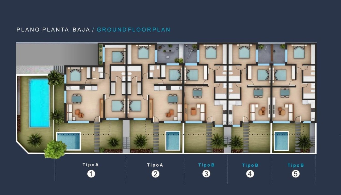 New Build - Ground Floor Bungalow - San Pedro del Pinatar - Los Pinos