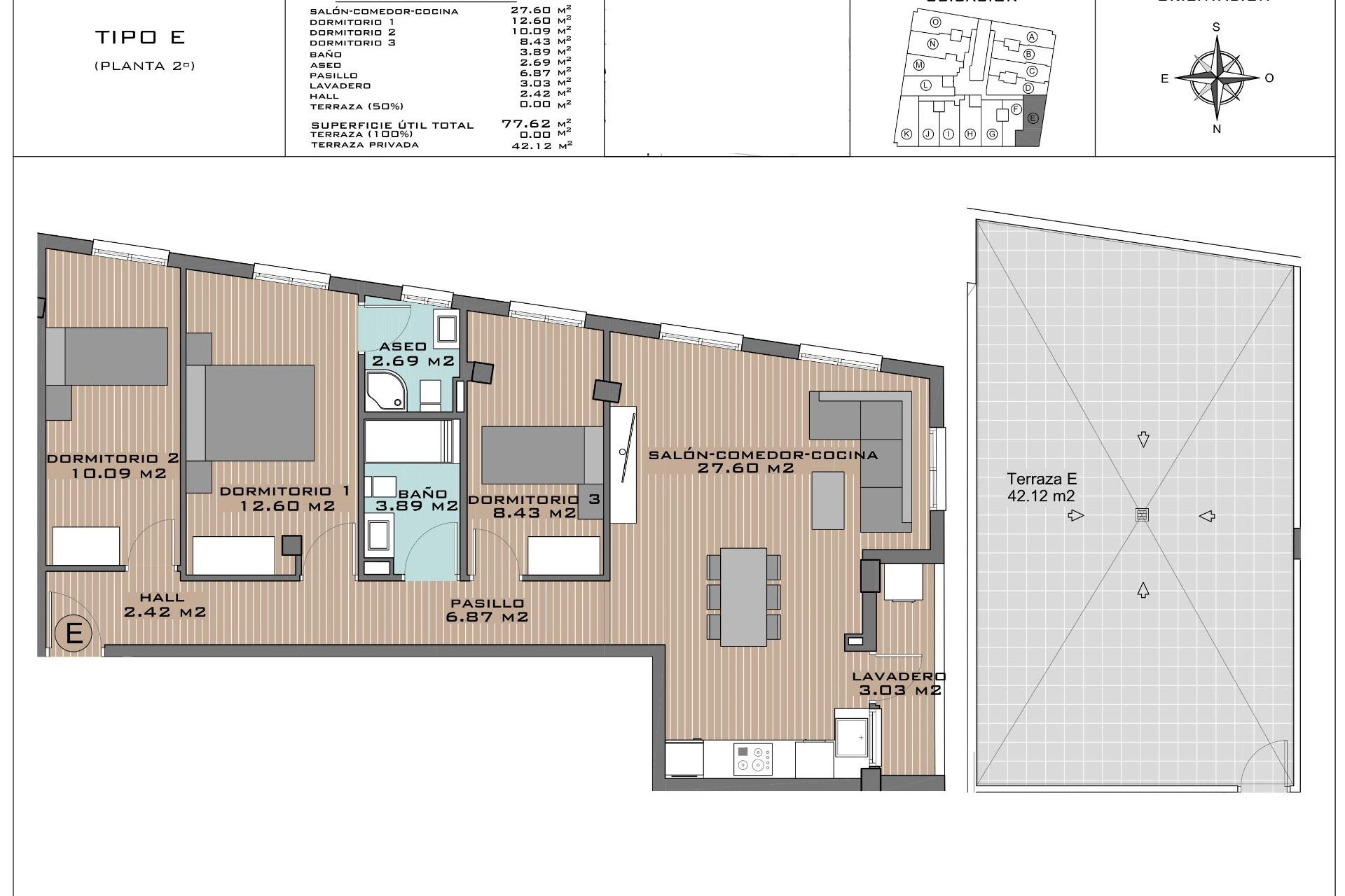 New Build - Penthouse - Algorfa - Pueblo