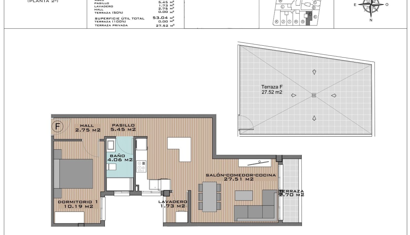 New Build - Penthouse - Algorfa - Pueblo