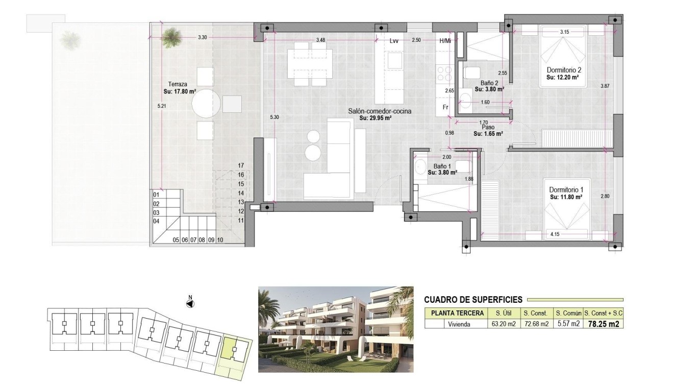 New Build - Penthouse - Alhama de Murcia - Condado De Alhama