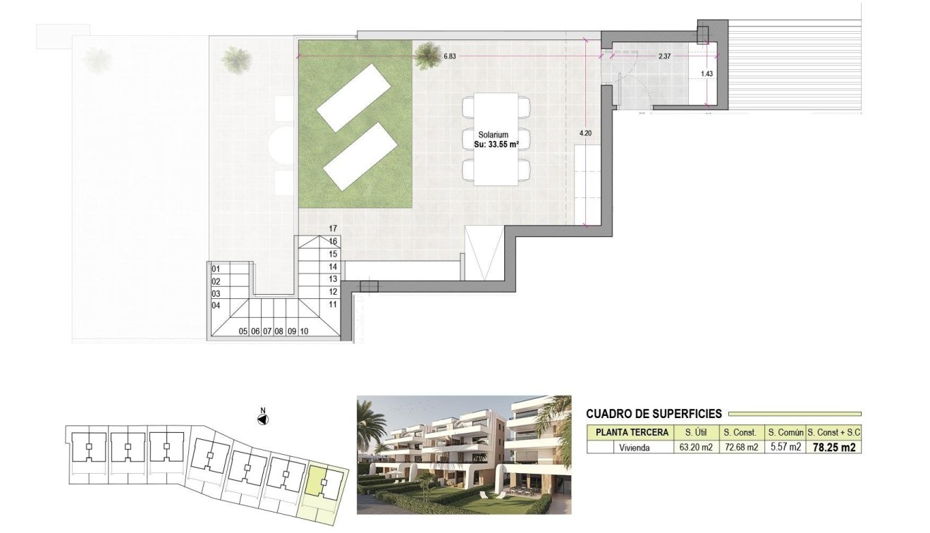 New Build - Penthouse - Alhama de Murcia - Condado De Alhama