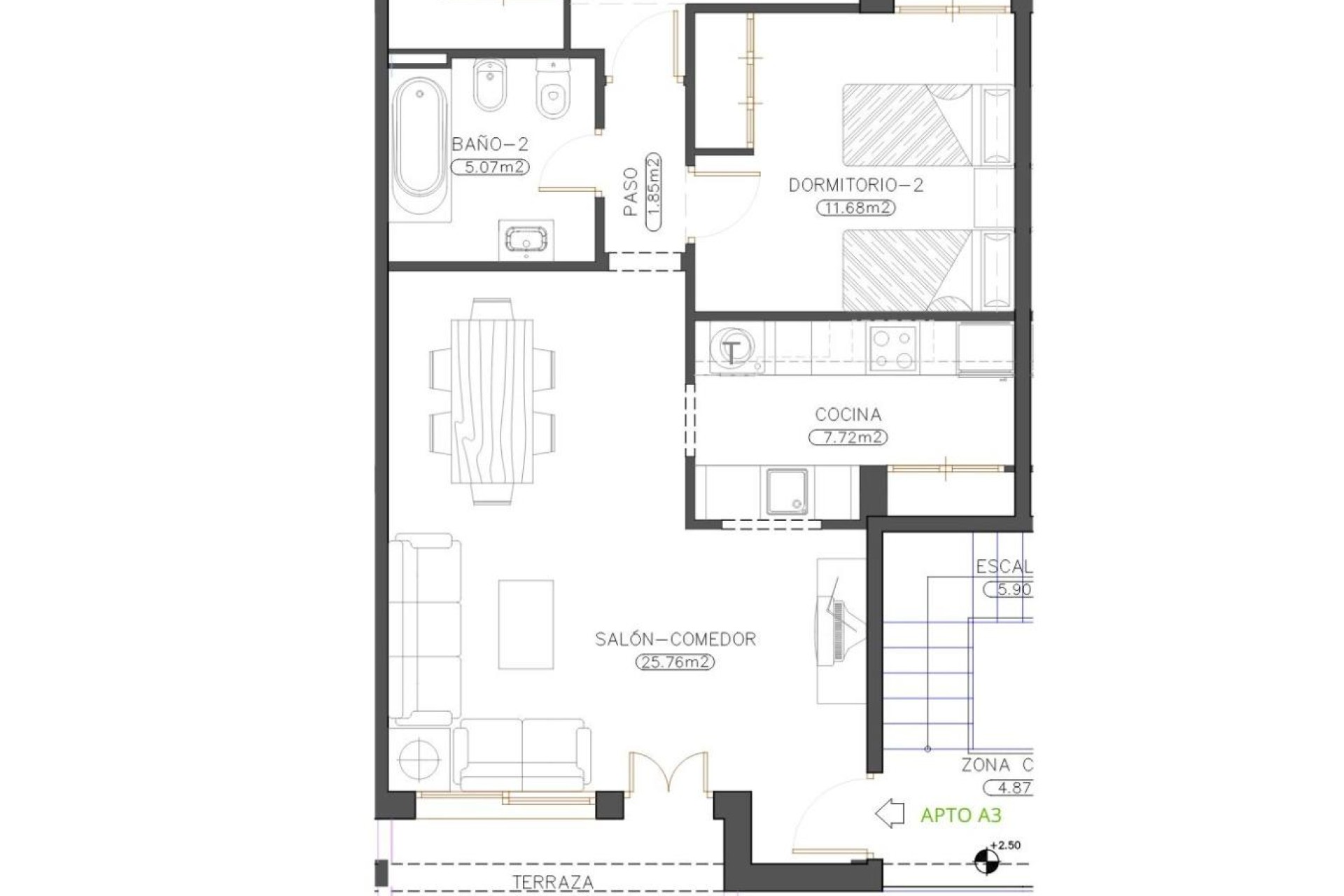 New Build - Penthouse - Cuevas Del Almanzora - Herrerias