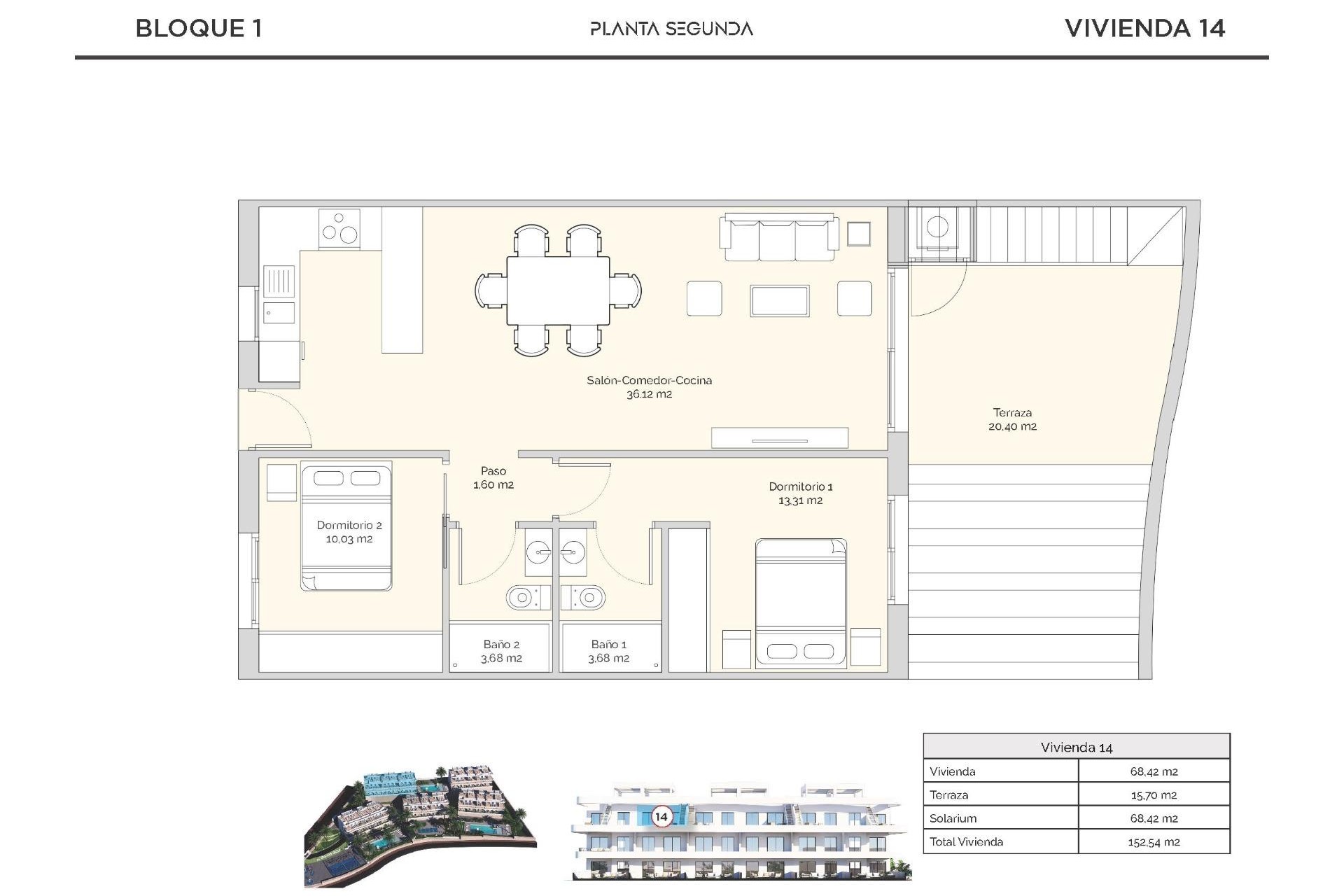 New Build - Penthouse - Finestrat - Puig Campana Golf