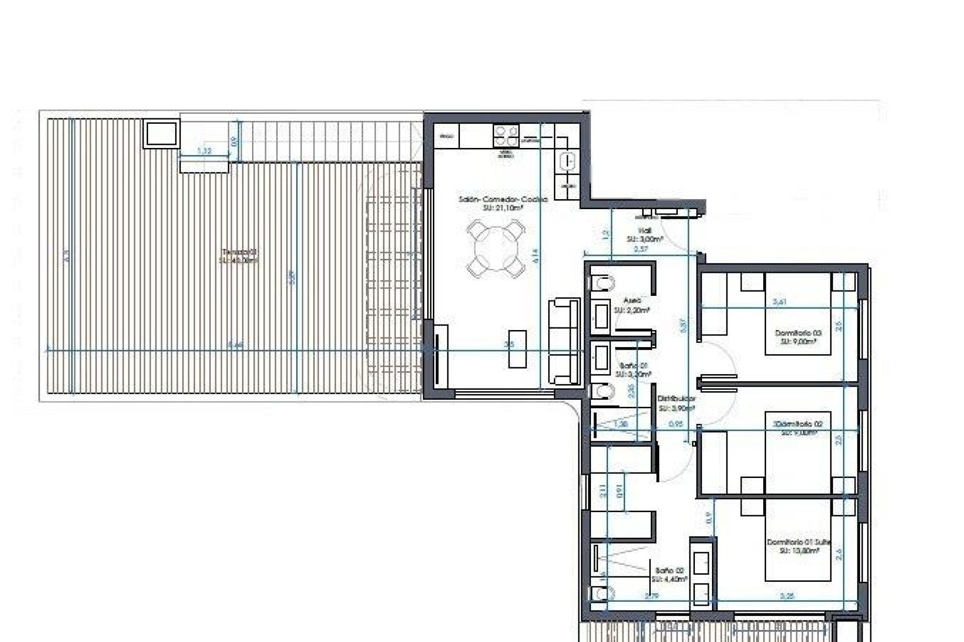 New Build - Penthouse - Guardamar del Segura - Camino del Puerto