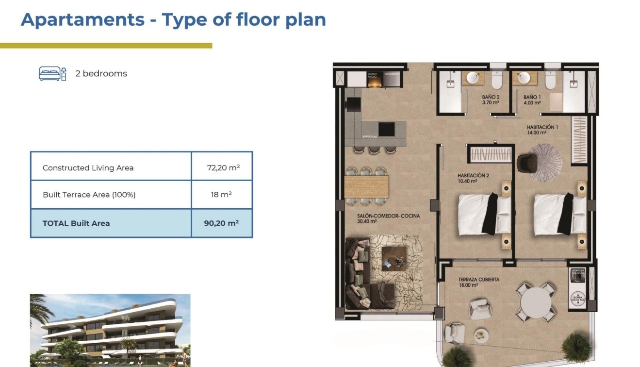 New Build - Penthouse - Orihuela costa - La Ciñuelica