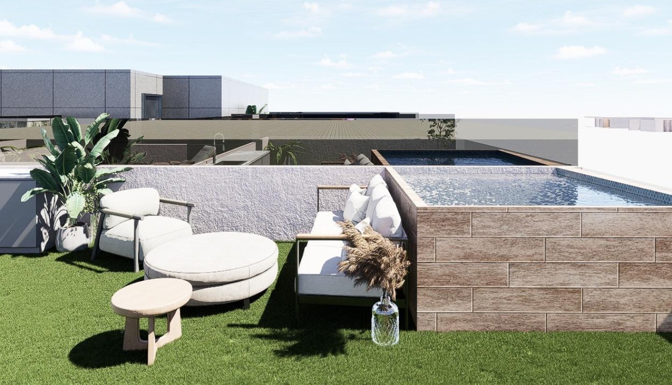 New Build - Penthouse - Pilar de La Horadada - pueblo