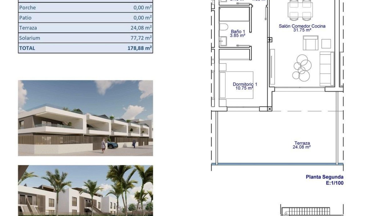 New Build - Penthouse - Pilar de La Horadada - pueblo