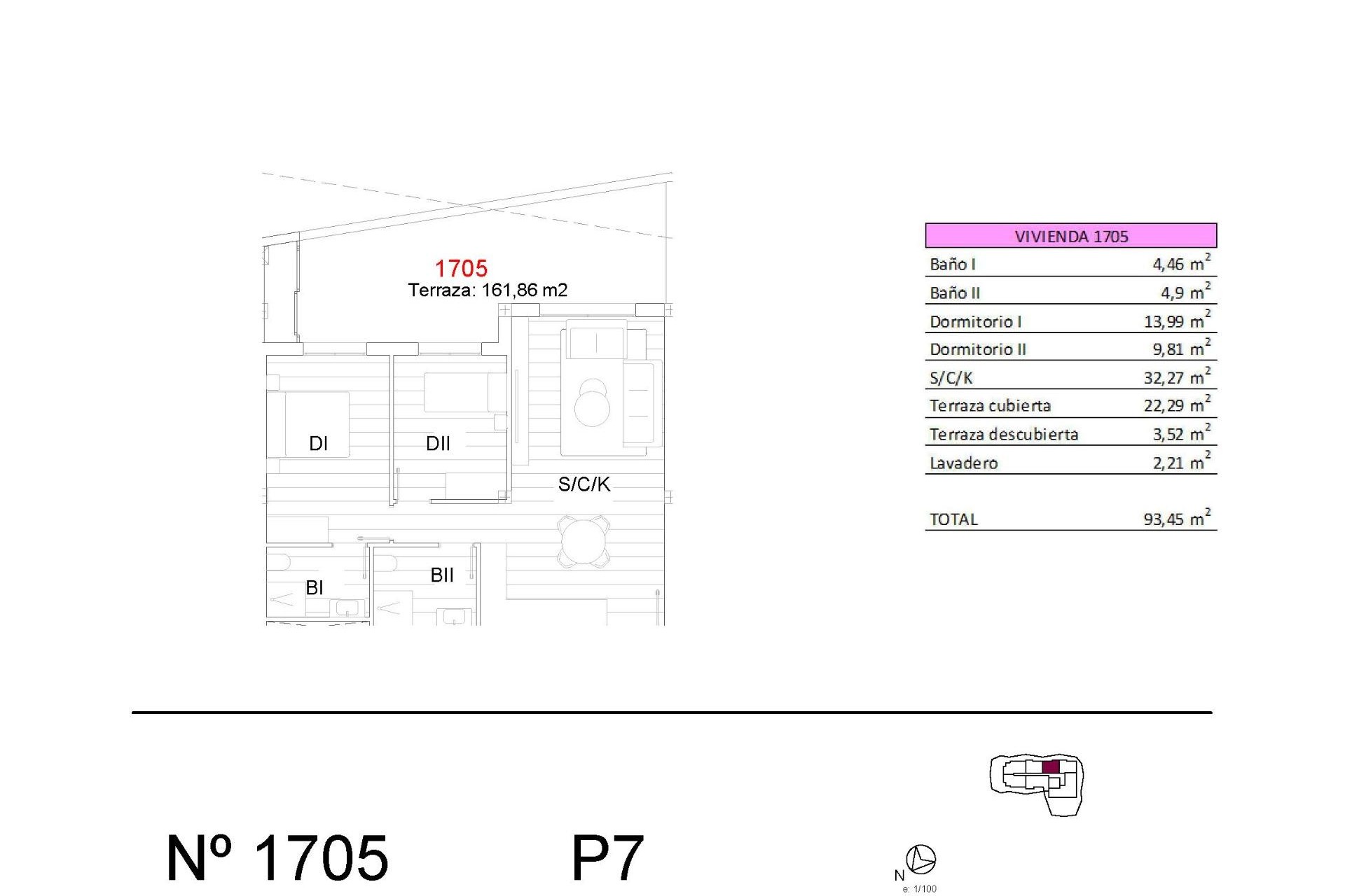 New Build - Penthouse - San Miguel - Pueblo