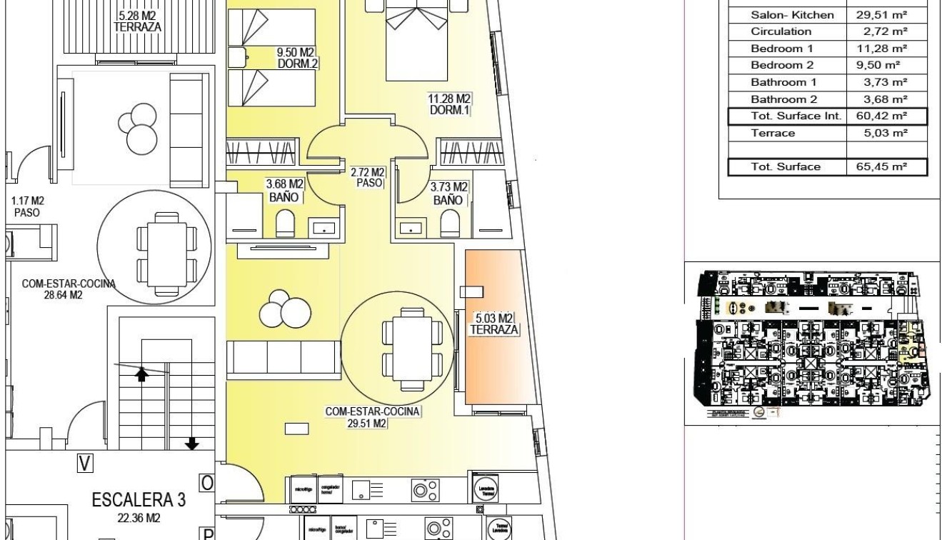 New Build - Penthouse - San Miguel - Pueblo