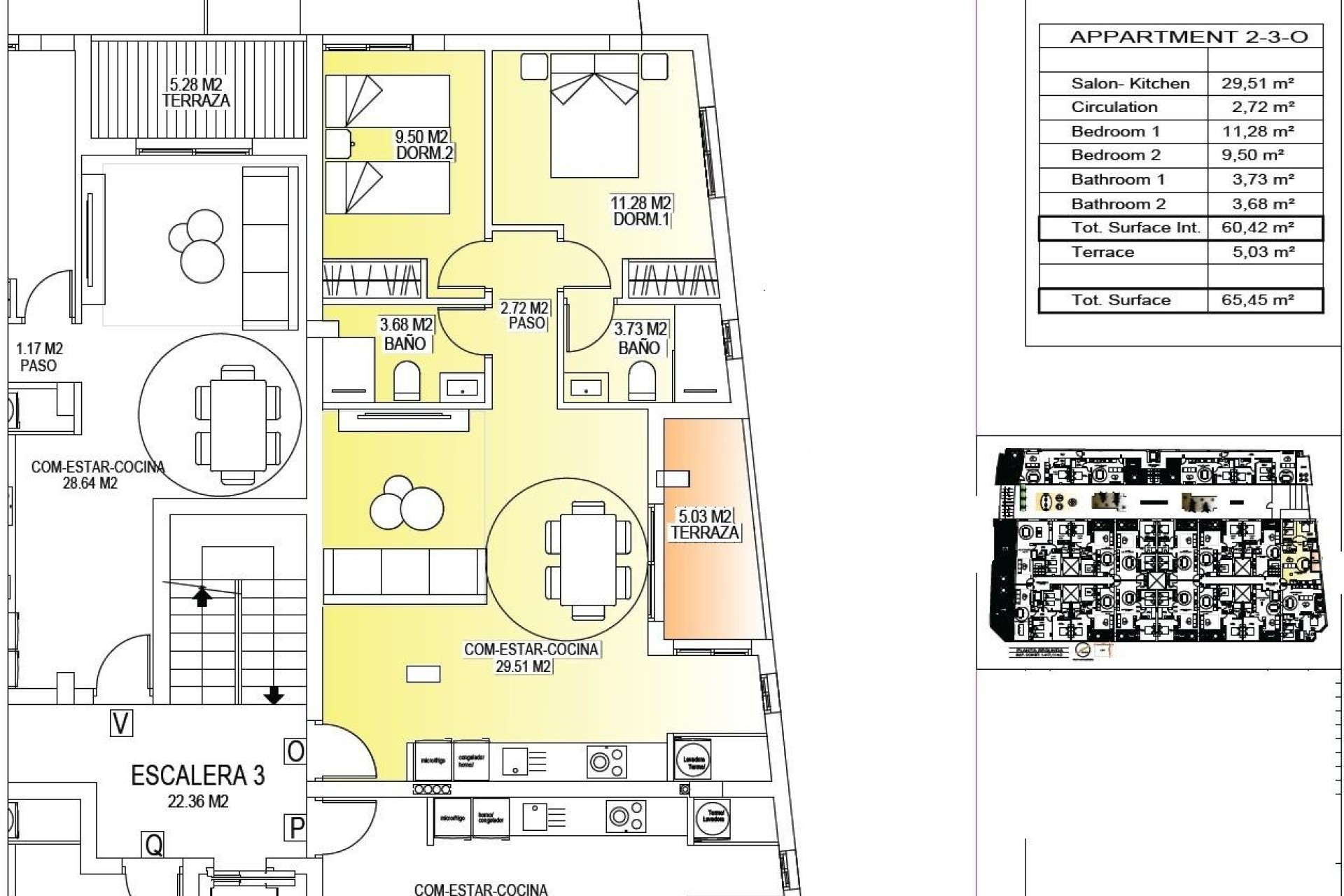 New Build - Penthouse - San Miguel - Pueblo