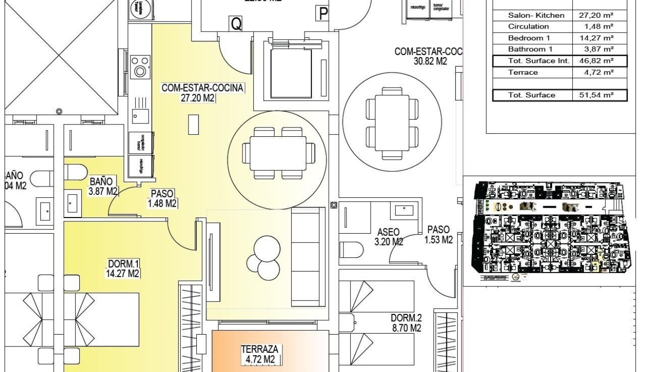 New Build - Penthouse - San Miguel - Pueblo