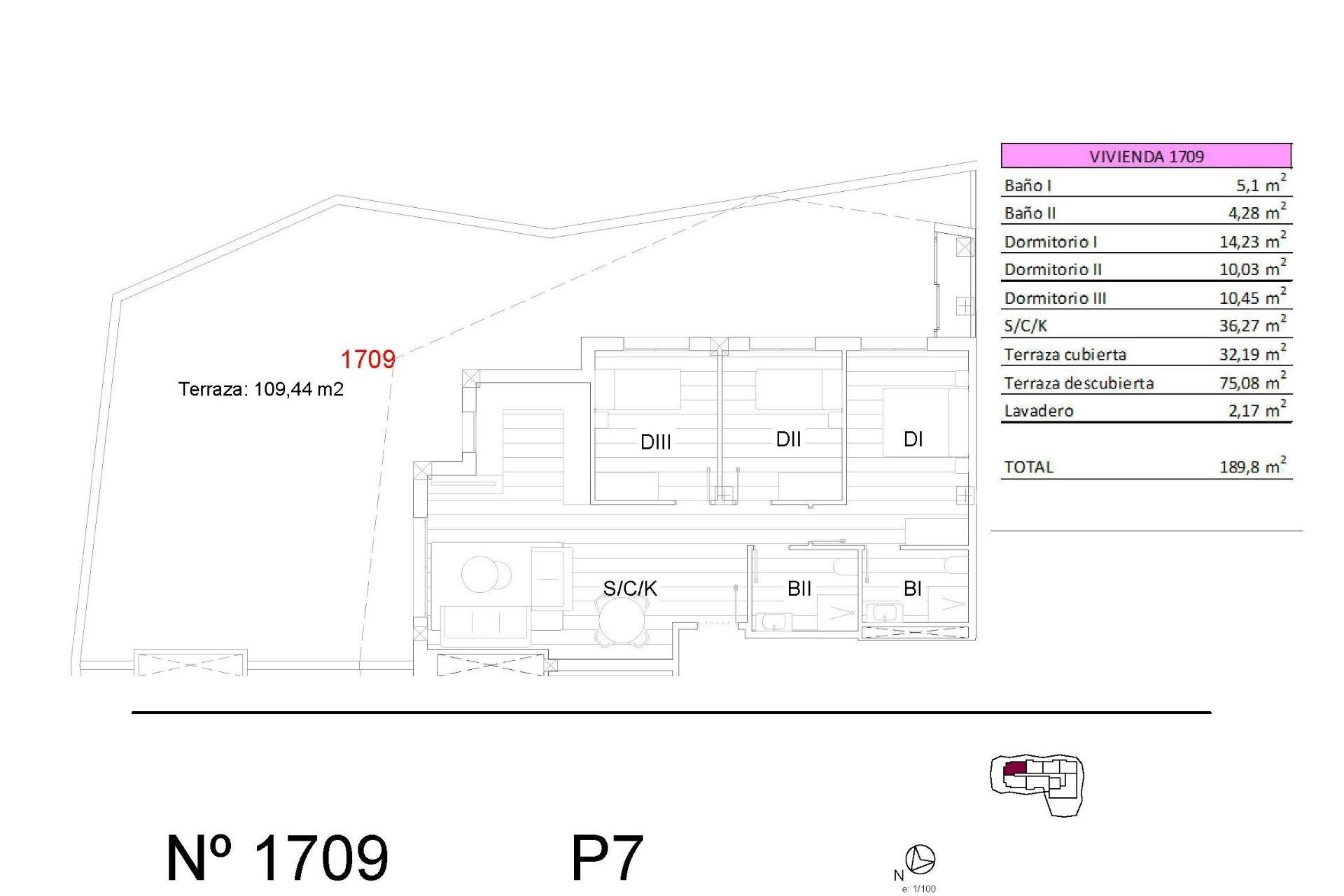 New Build - Penthouse - San Miguel - Pueblo