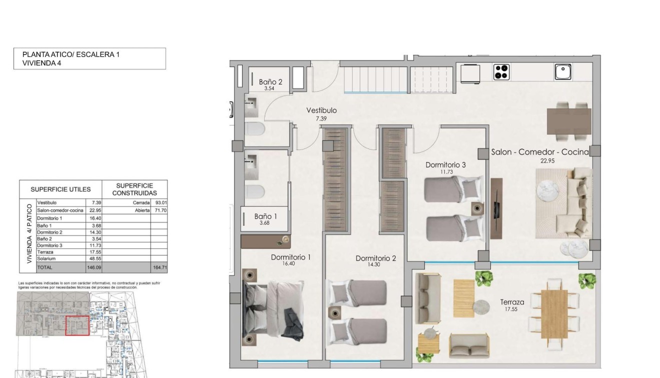 New Build - Penthouse - Santa Pola - Estacion de autobuses