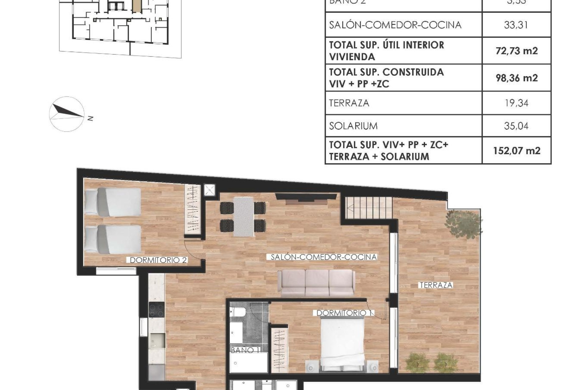 New Build - Penthouse - Torrevieja - Parque de las Naciones